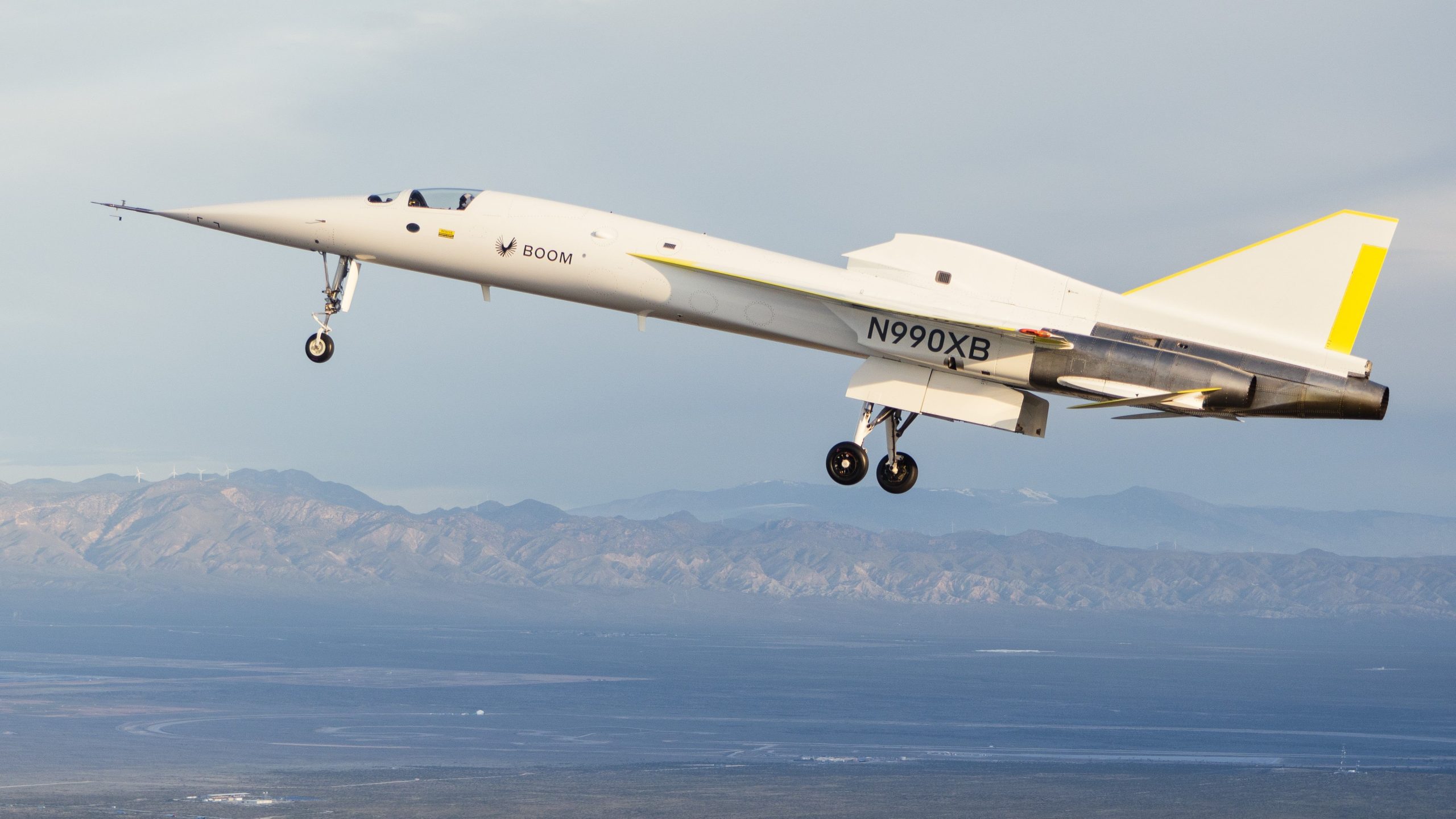 Boom Supersonic vervollständigt den ersten Flug mit XB-1 Demonstrator