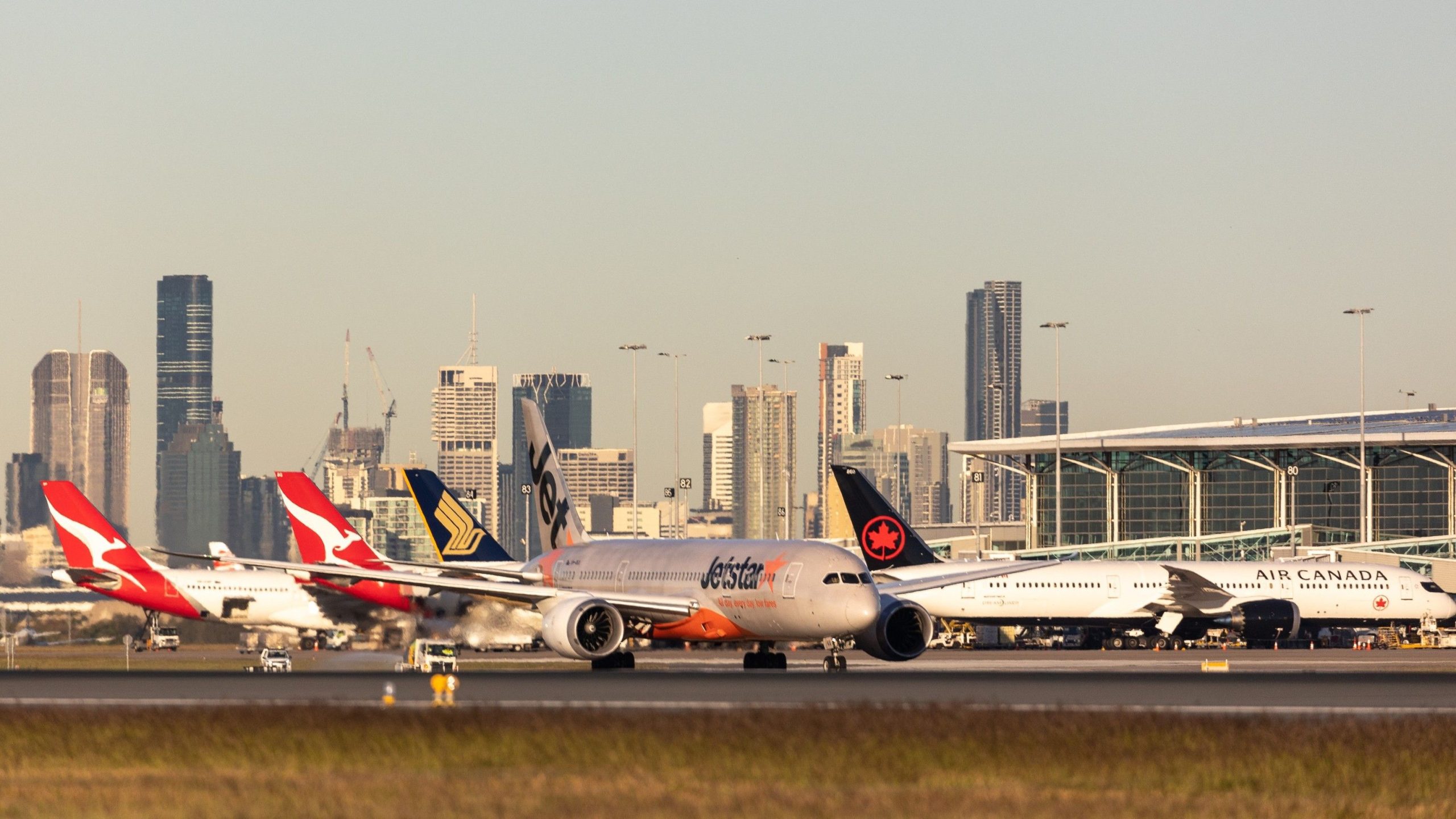 In der New Escape Lounge am Flughafen Brisbane