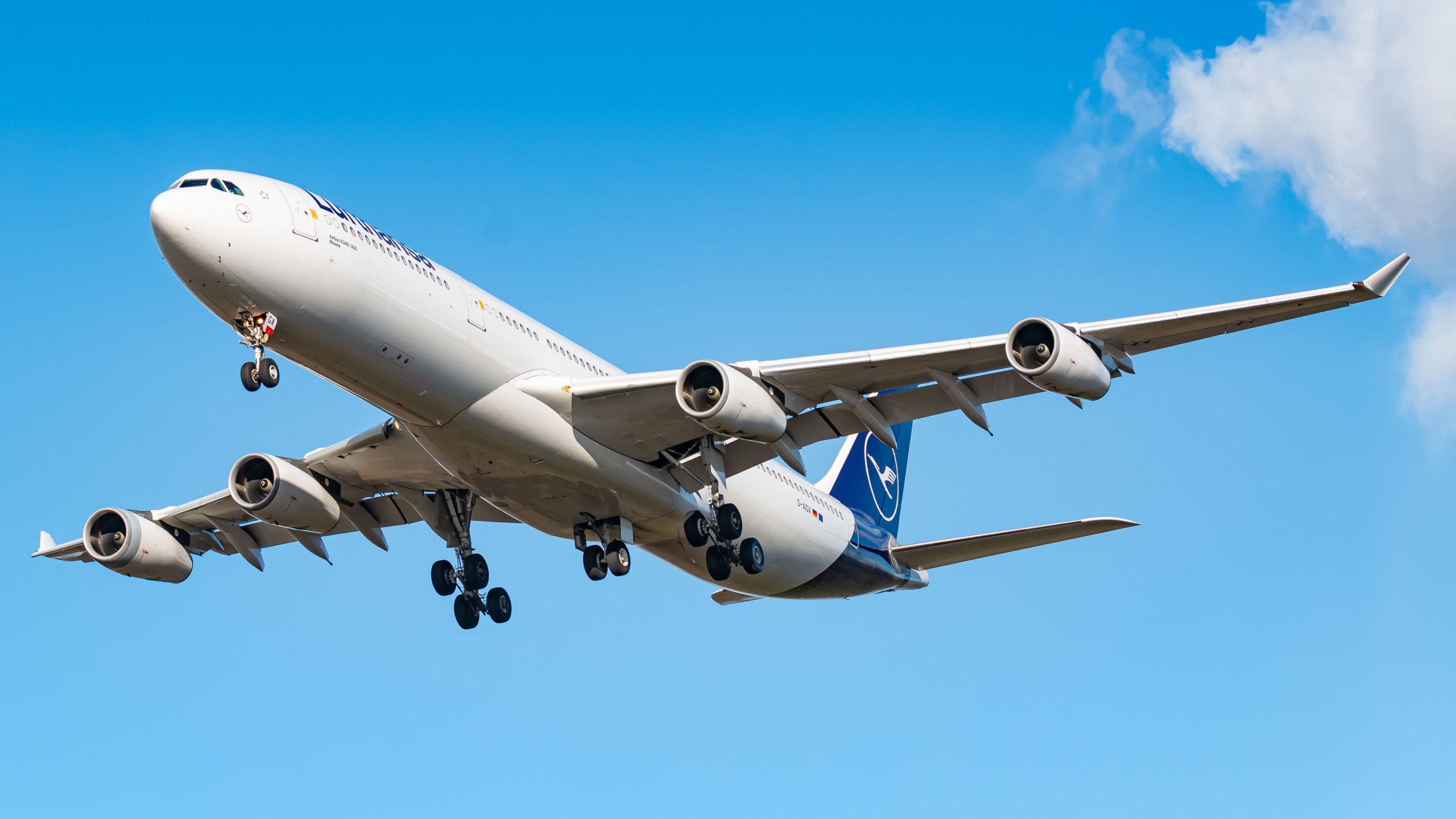 11 Routen: Die USA haben die Hälfte von Lufthansas Airbus A340 Flügen