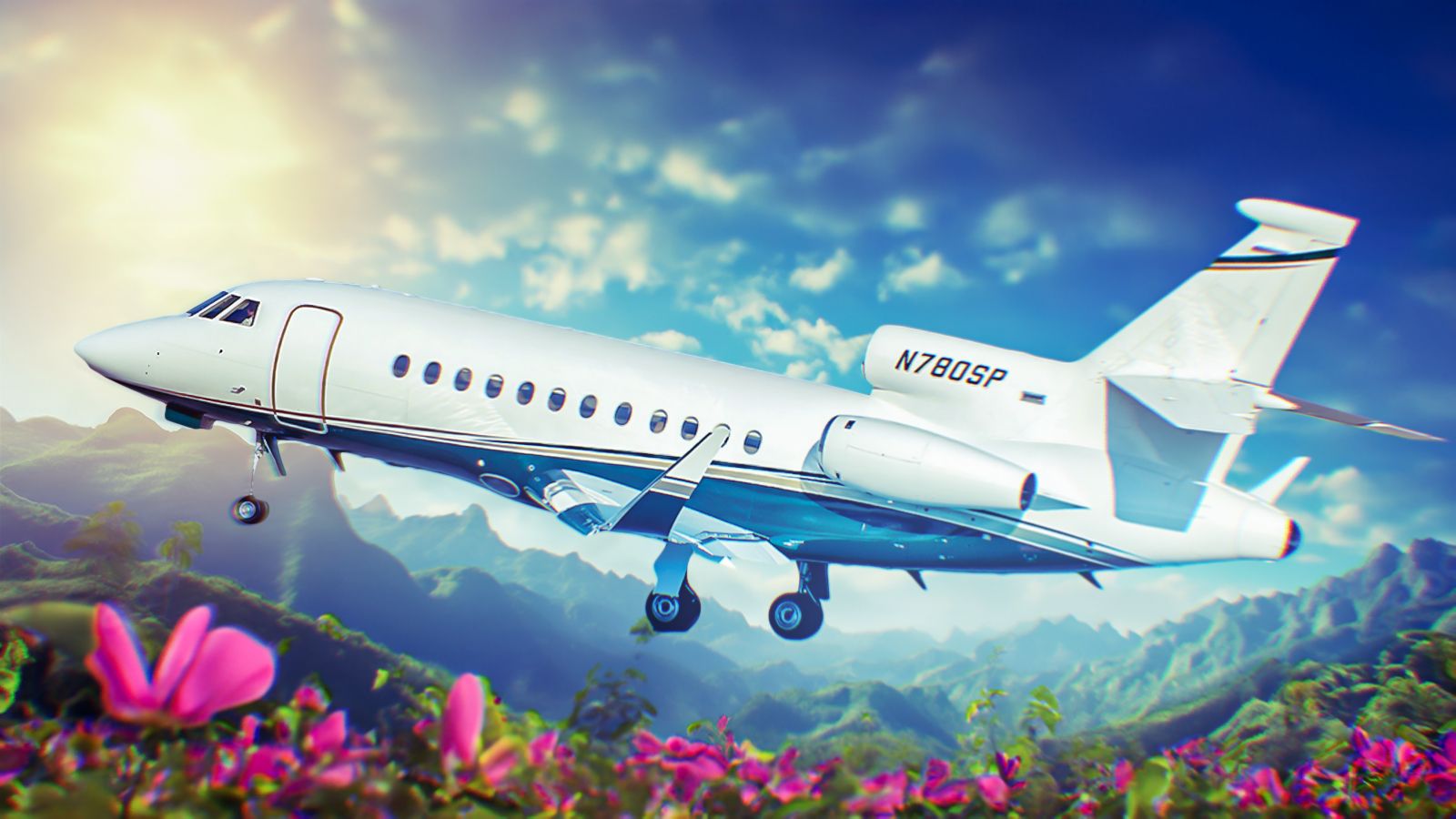 Der private Tri-Jet: eine Anleitung zum Dassault Falcon 900