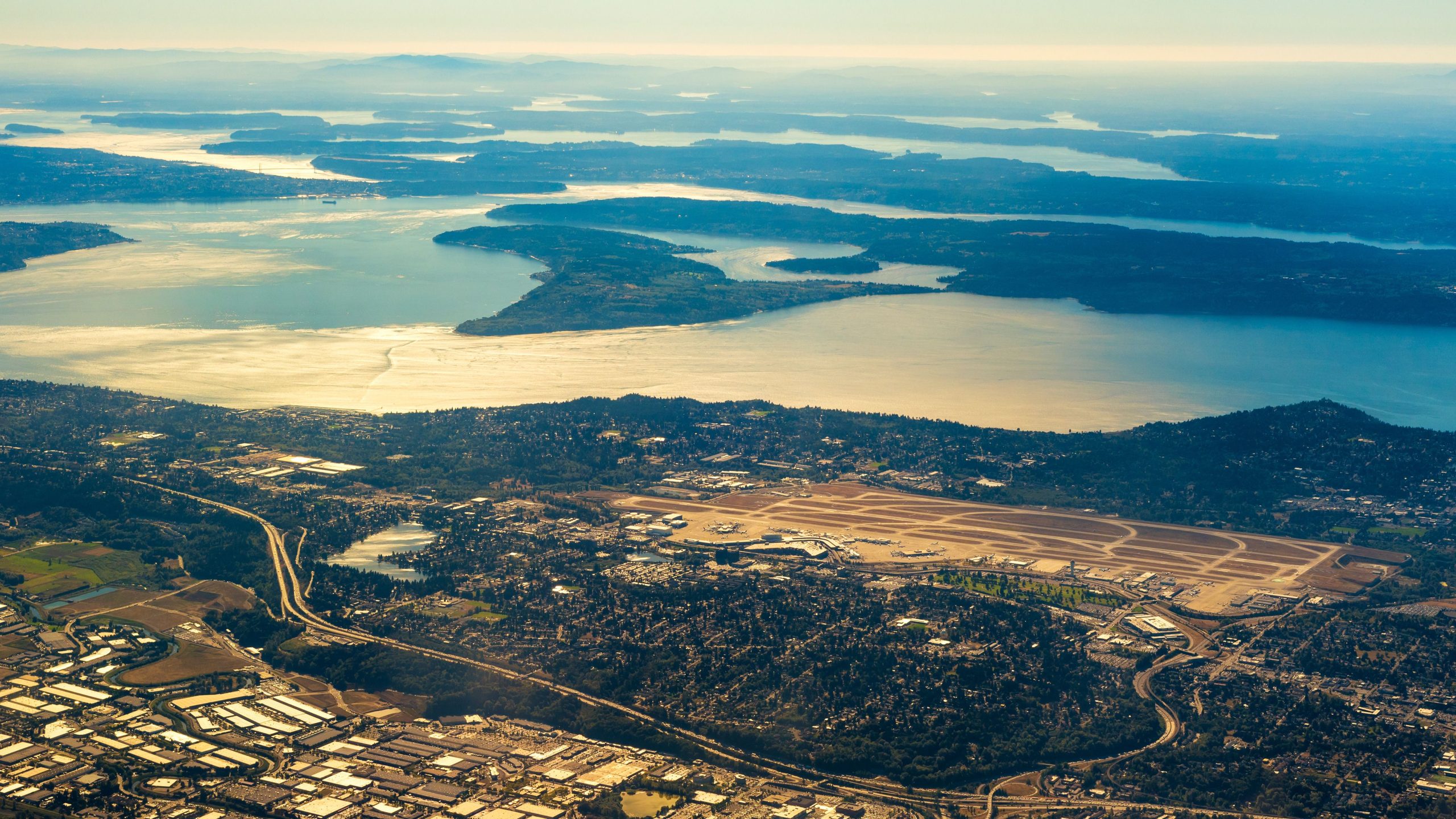 Top 5: Seattle-Tacoma Internationaler Flughafen des internationalen Flughafens Seattle-Tacoma, die geschäftigsten internationalen Strecken