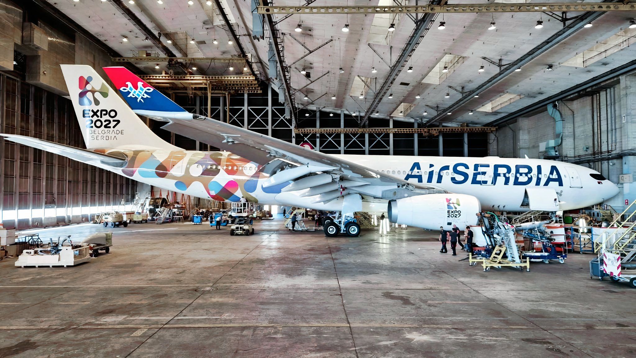 Chicago-gebunden: Air Serbia enthüllt Special Expo 2027 Airbus A330-200
