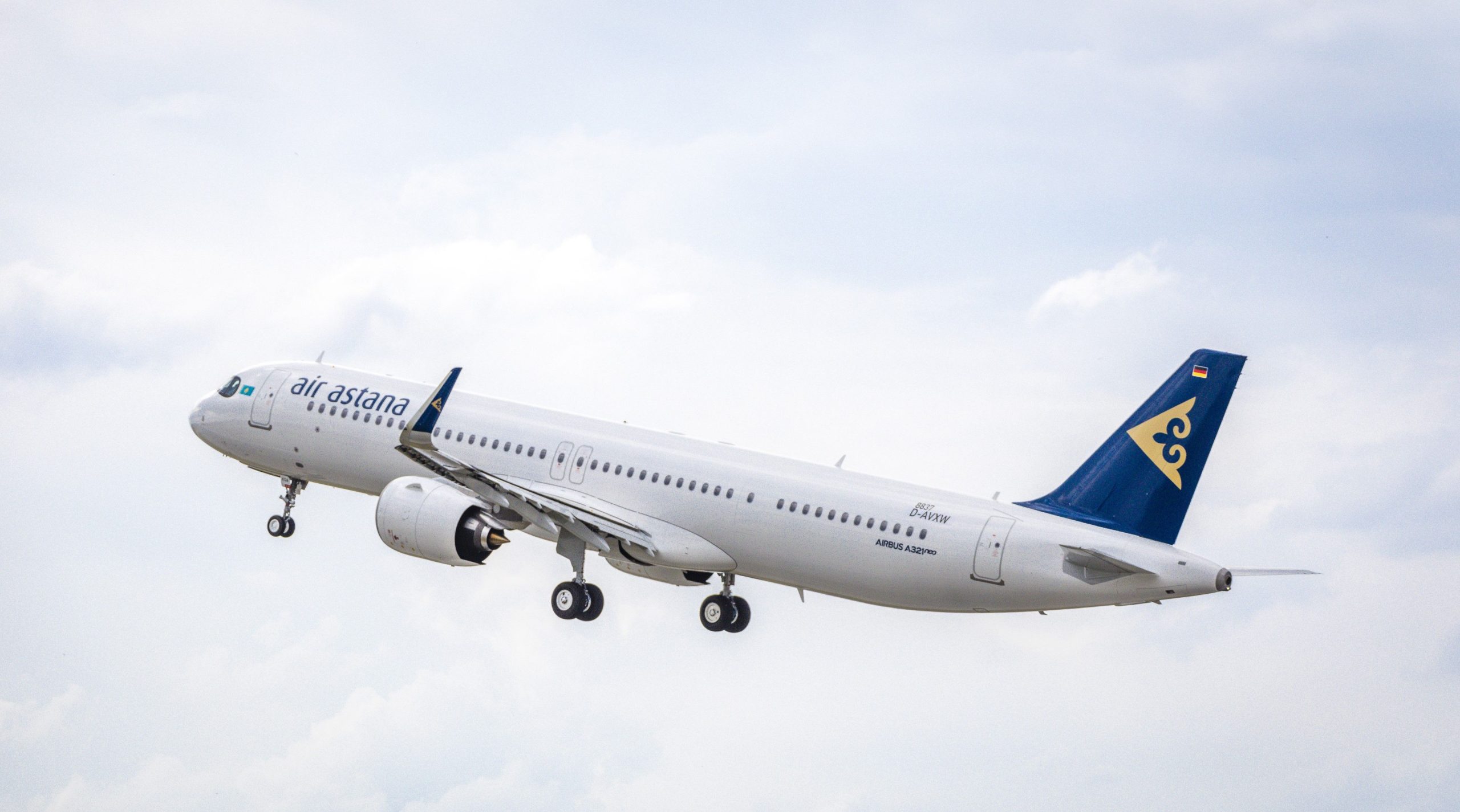 Air Astana verbreitet Airbus A321 Flügel im Nahen Osten