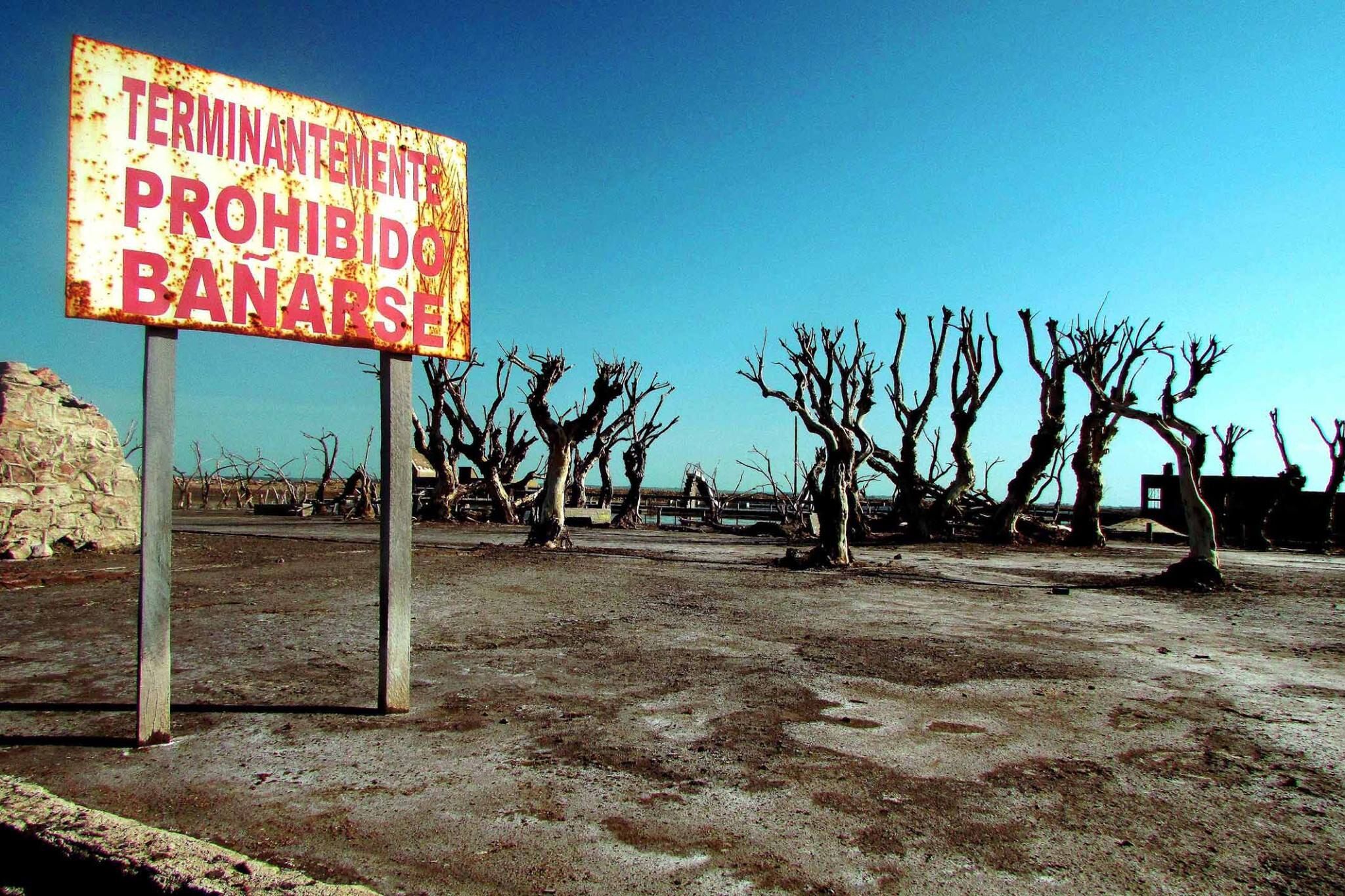 Die „Atlantis“ Argentiniens, einst eine beliebte Ferienortstadt, ist heute ein verlassener Ödland