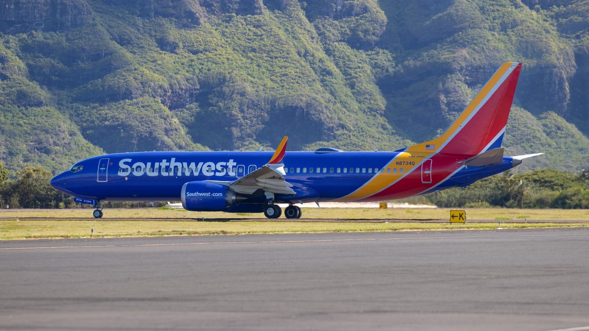 Southwest Airlines Boeing 737 max 8 leitet nach Ontario nach, nachdem Raucharoma die Kabine füllt