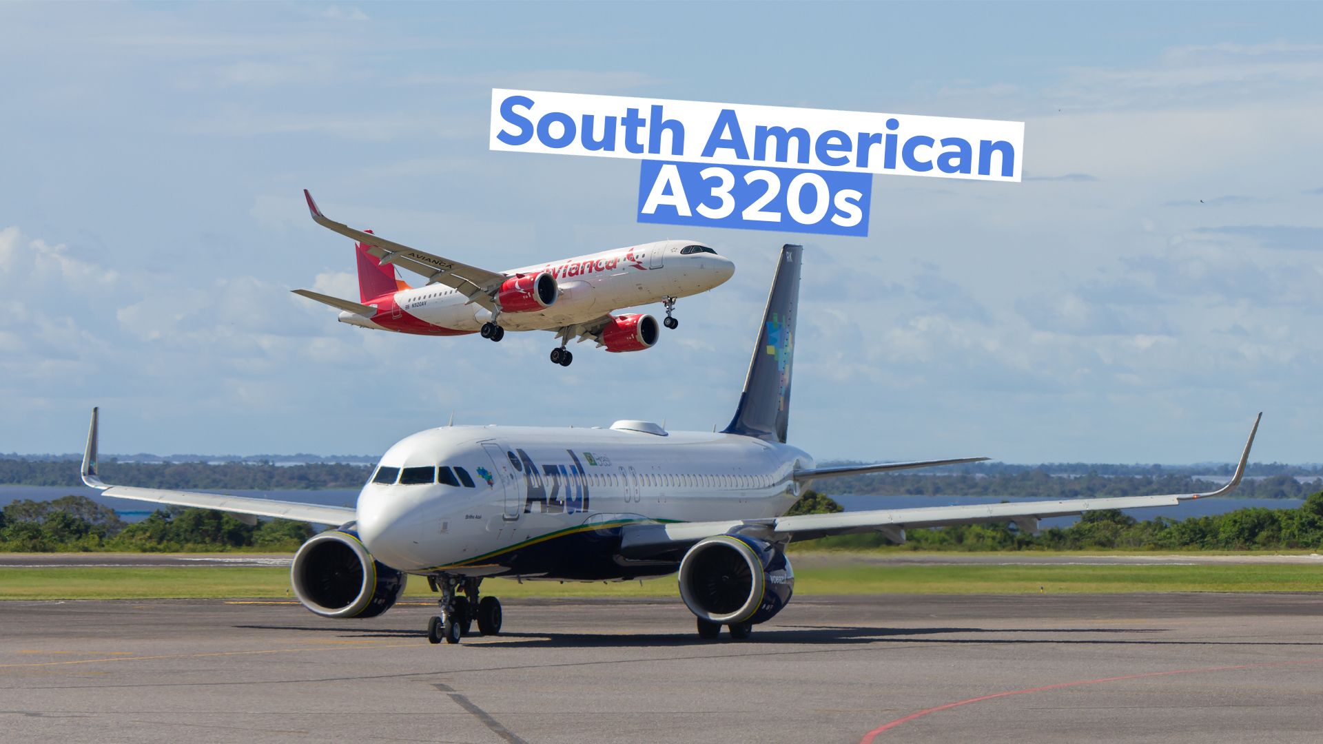 5 South American Airlines, die den Airbus A320 betreiben