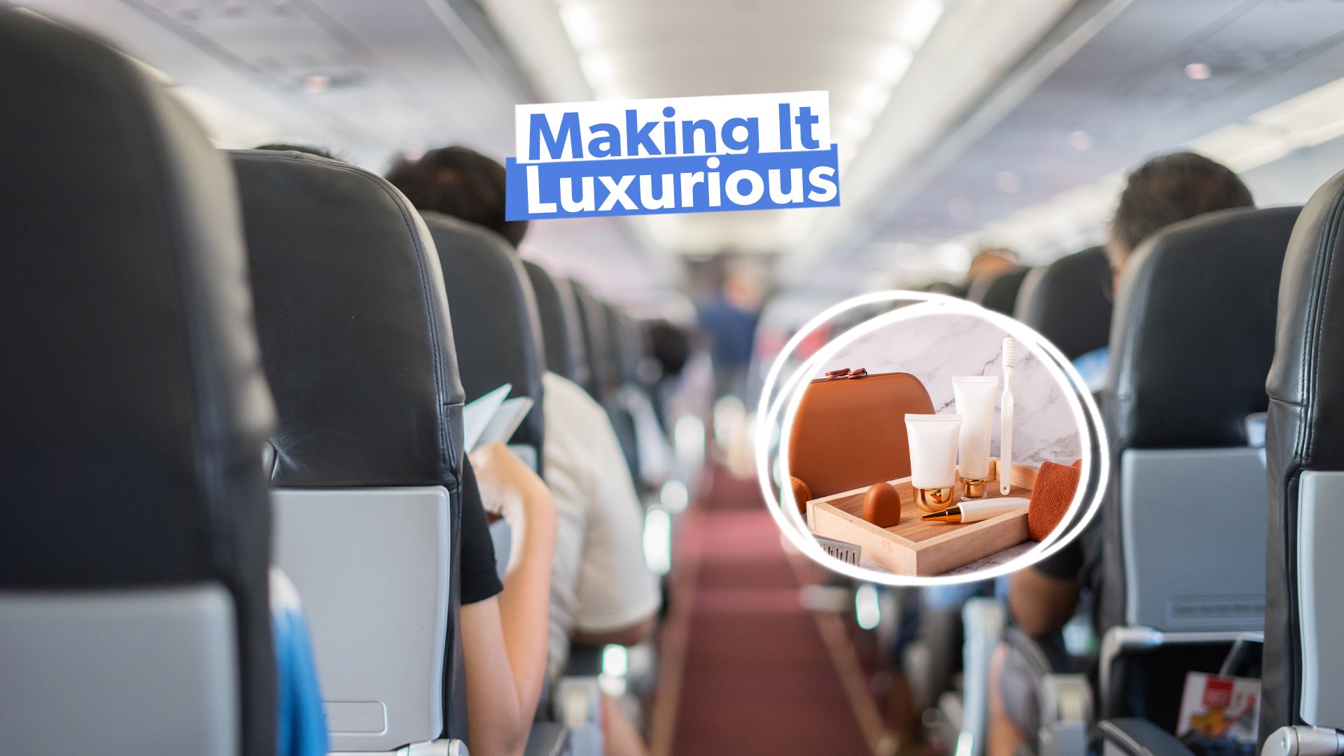 7 Handgepäckstücke, mit denen sich die Hauptkabine wie 1. Klasse anfühlt