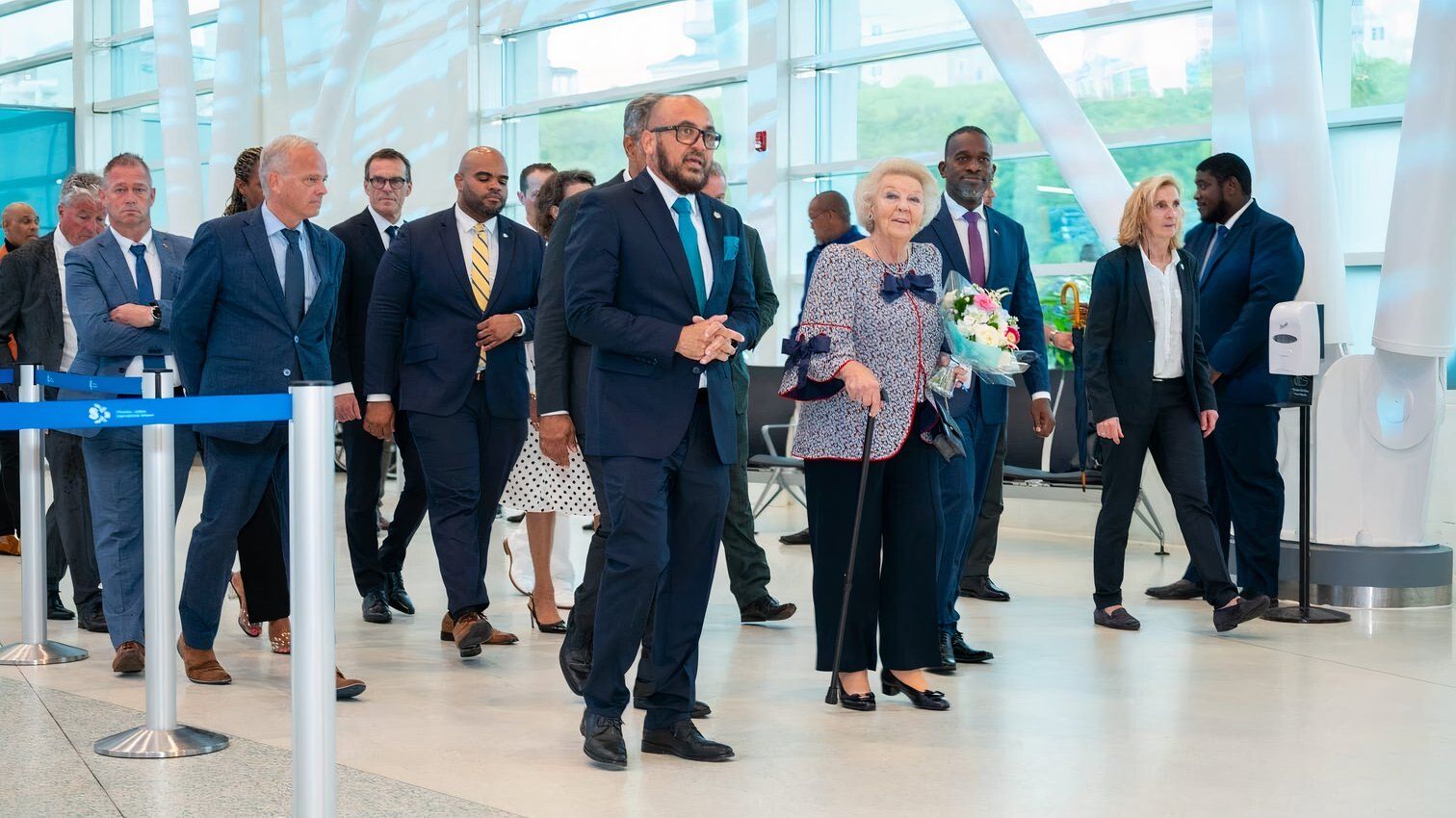 Eine königliche Wiedereröffnung für Prinzessin Juliana International in Sint Maarten