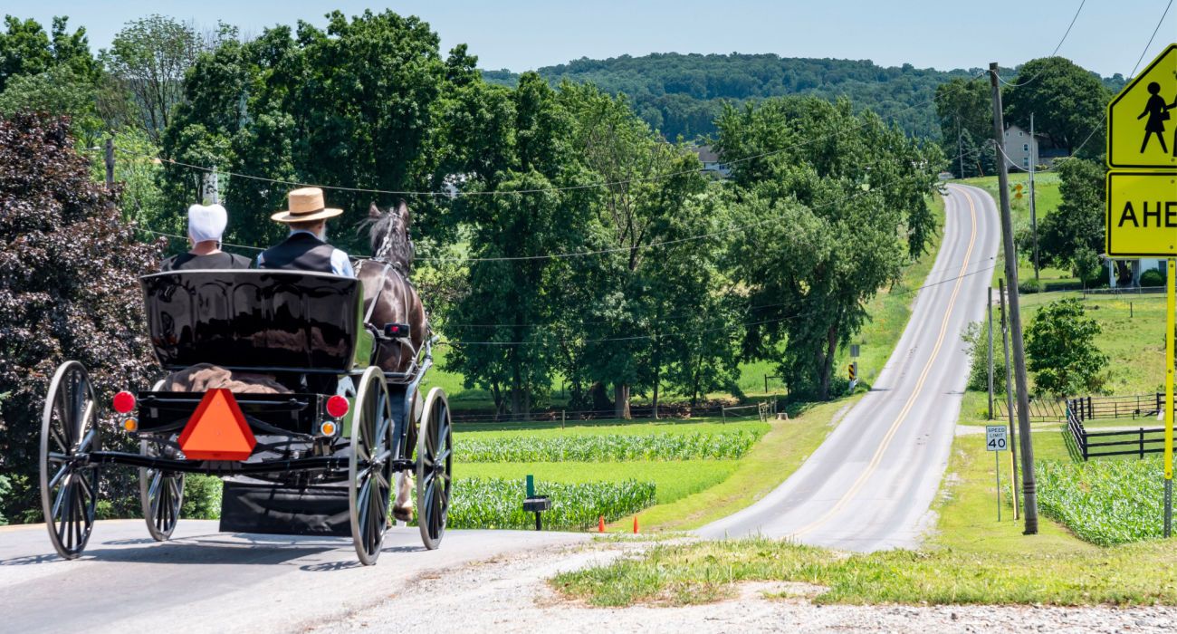 Nur eine Stunde außerhalb von Pittsburgh ist diese kleine Stadt das Tor zum Amish Country
