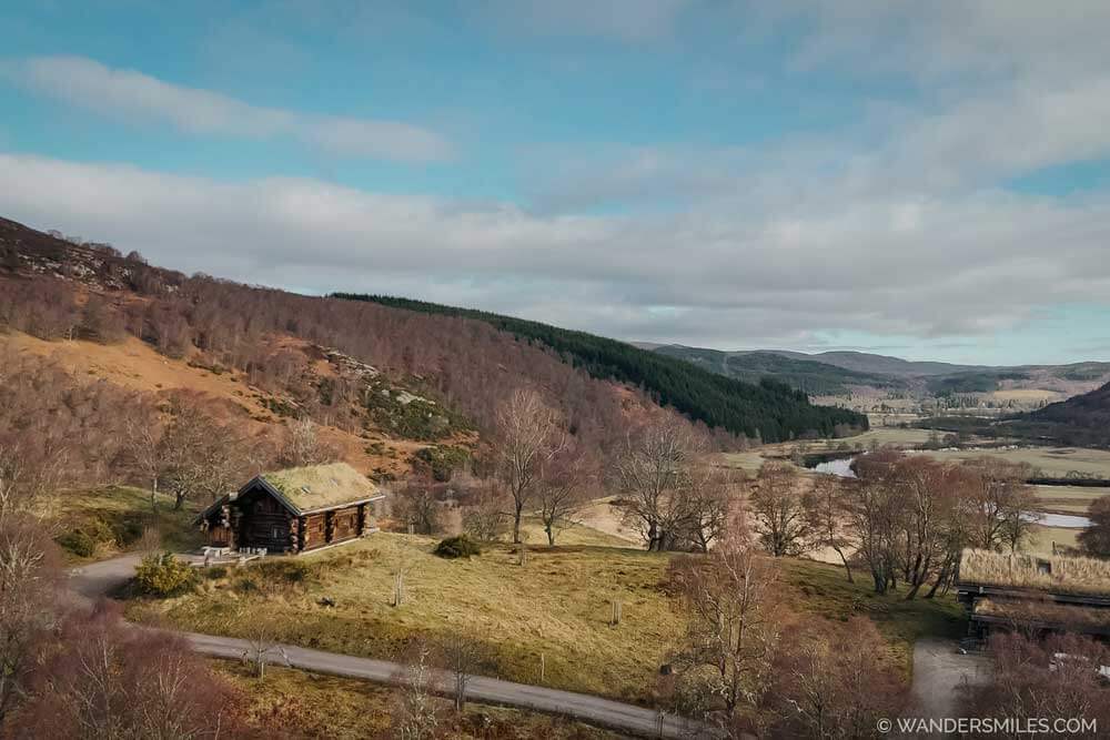 Eagle Brae Blockhütte: Wild und luxuriöser schottischer Hochland 