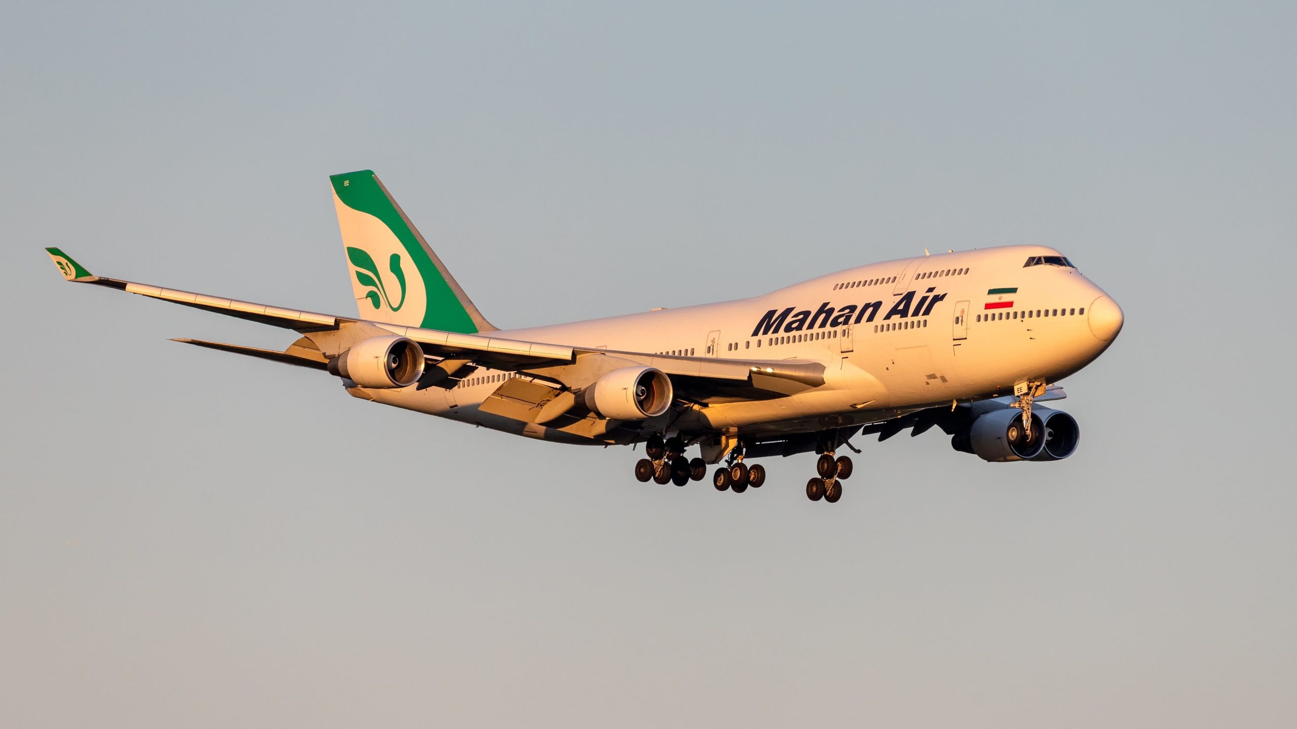 Geerdete Frachtboeing 747 befahl, den USA übergeben zu werden