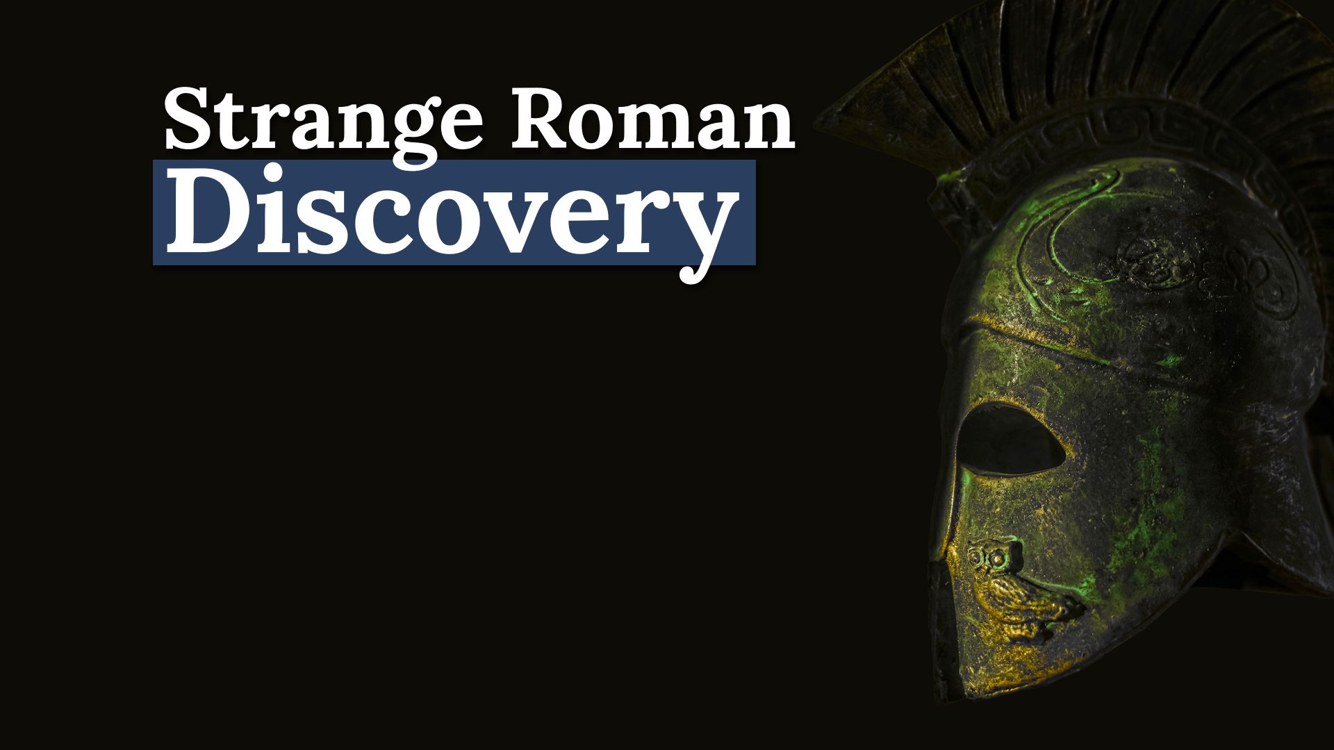 Der seltene alte römische Helm wurde gerade an einem seltsamen Ort entdeckt, aber das ist nicht der seltsamste Teil daran