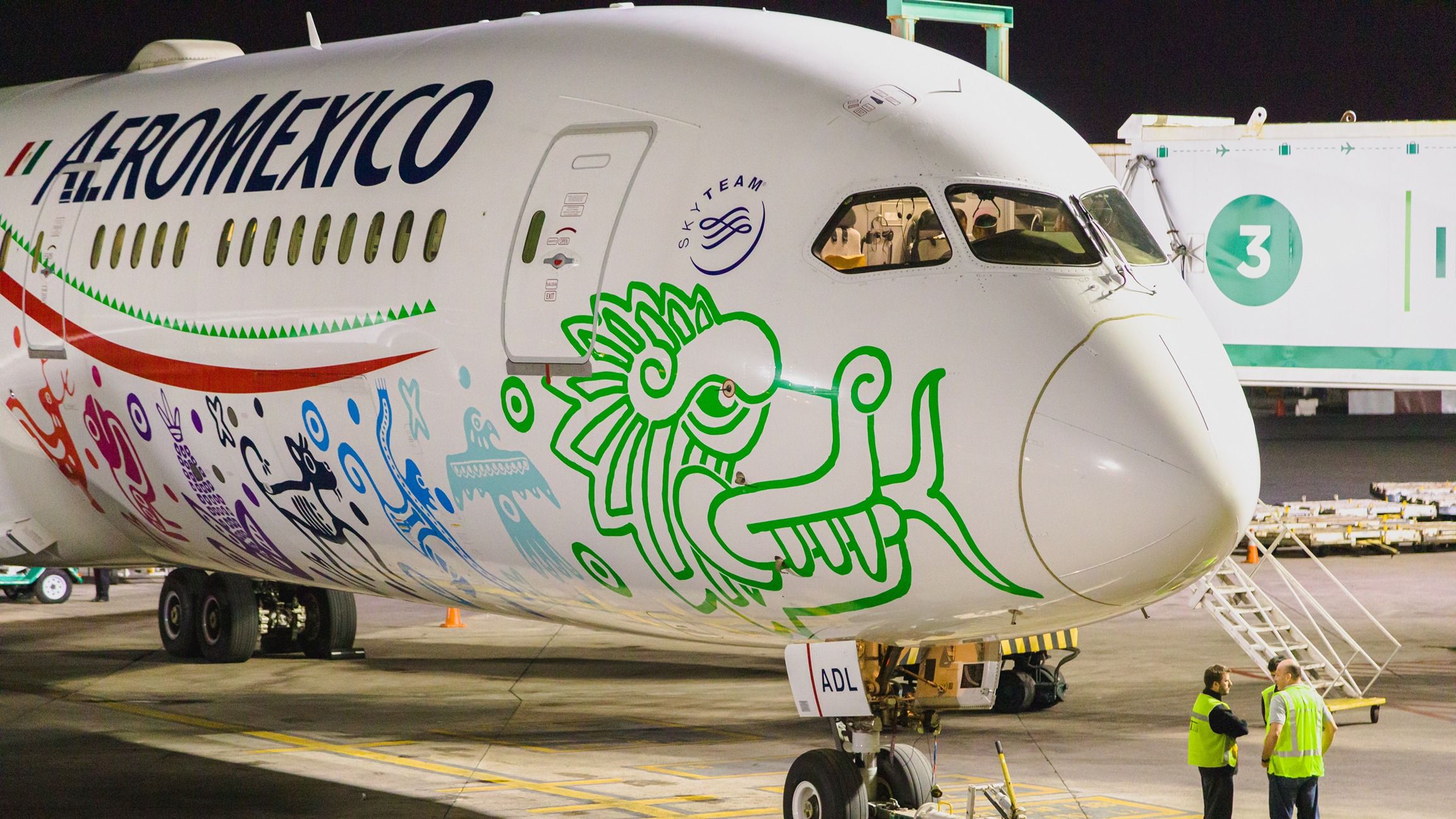 Aeromexico Boeing 787 Umleitet in Mexiko 