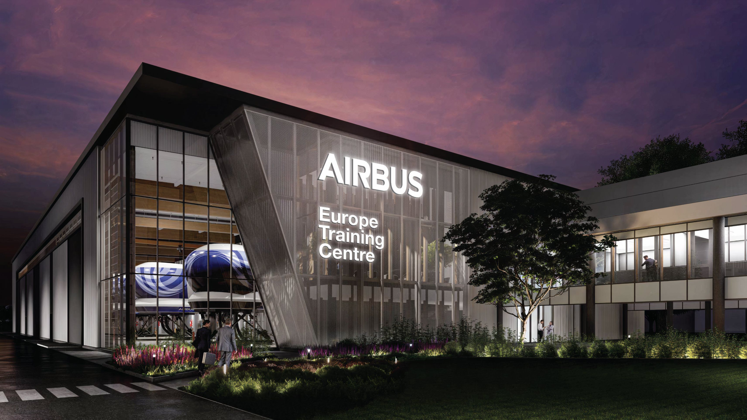 Airbus Erstellen neuer Trainings- und Flugbetriebcampus