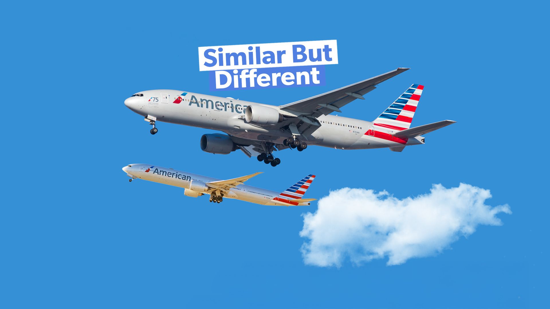 Analyse: Die Top-Unterschiede zwischen den Boeing 777-300ers von American Airlines &amp; 777-200ers