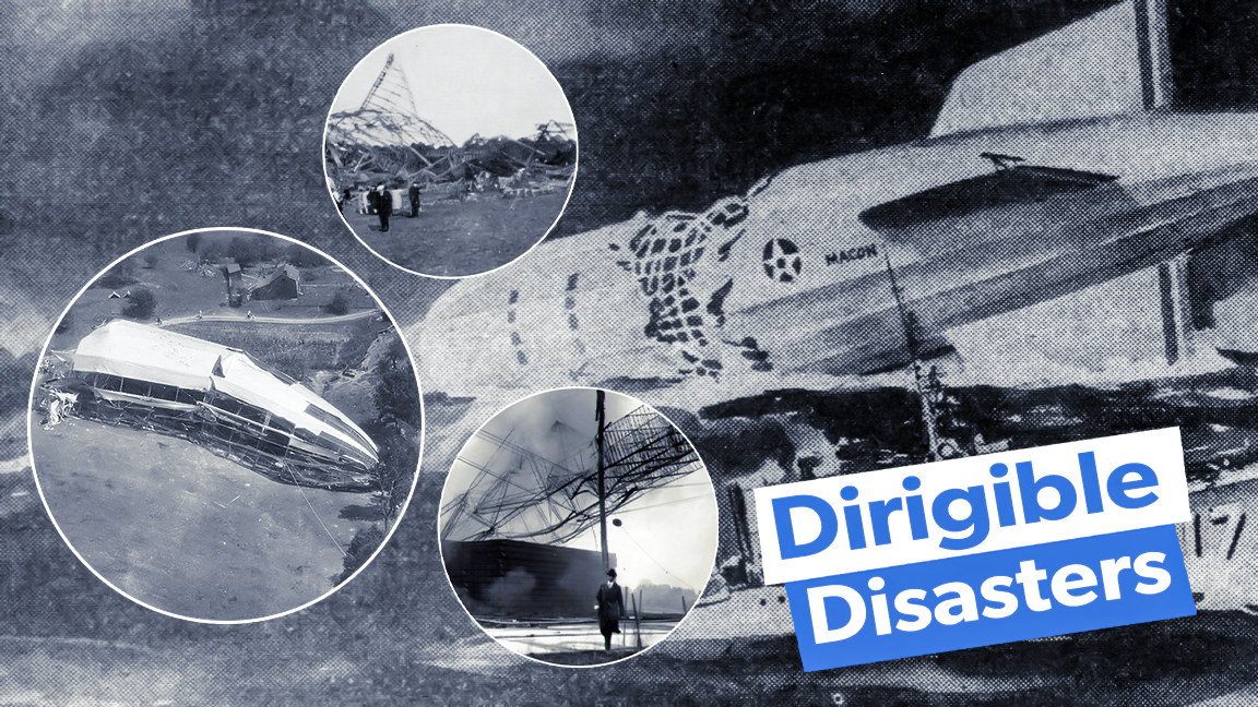 Nicht nur die Hindenburg: fünf weitere berüchtigte Luftschiffkatastrophen aus jahrelangen vergangenen Jahren