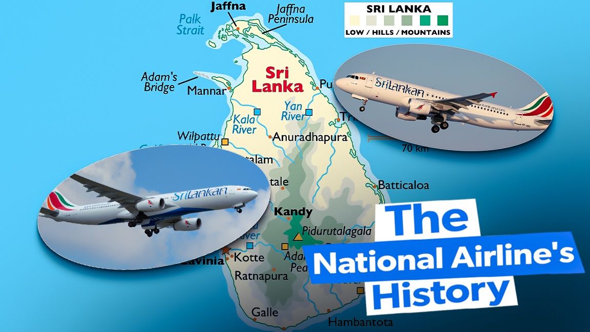 Der zweite Flaggenträger der Nation: Eine kurze Geschichte von Srilankan Airlines