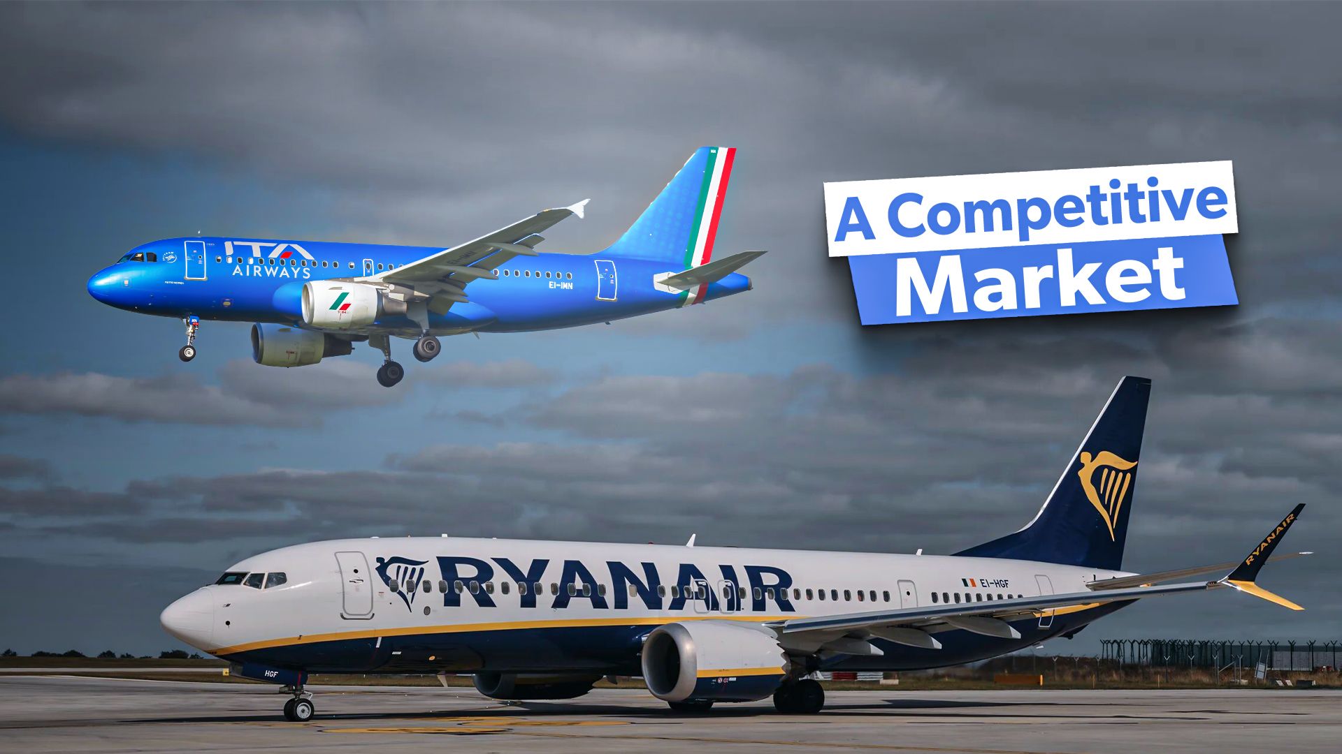 Untersucht: Die Fluggesellschaften, die die inländischen Flüge in Italien durchführen