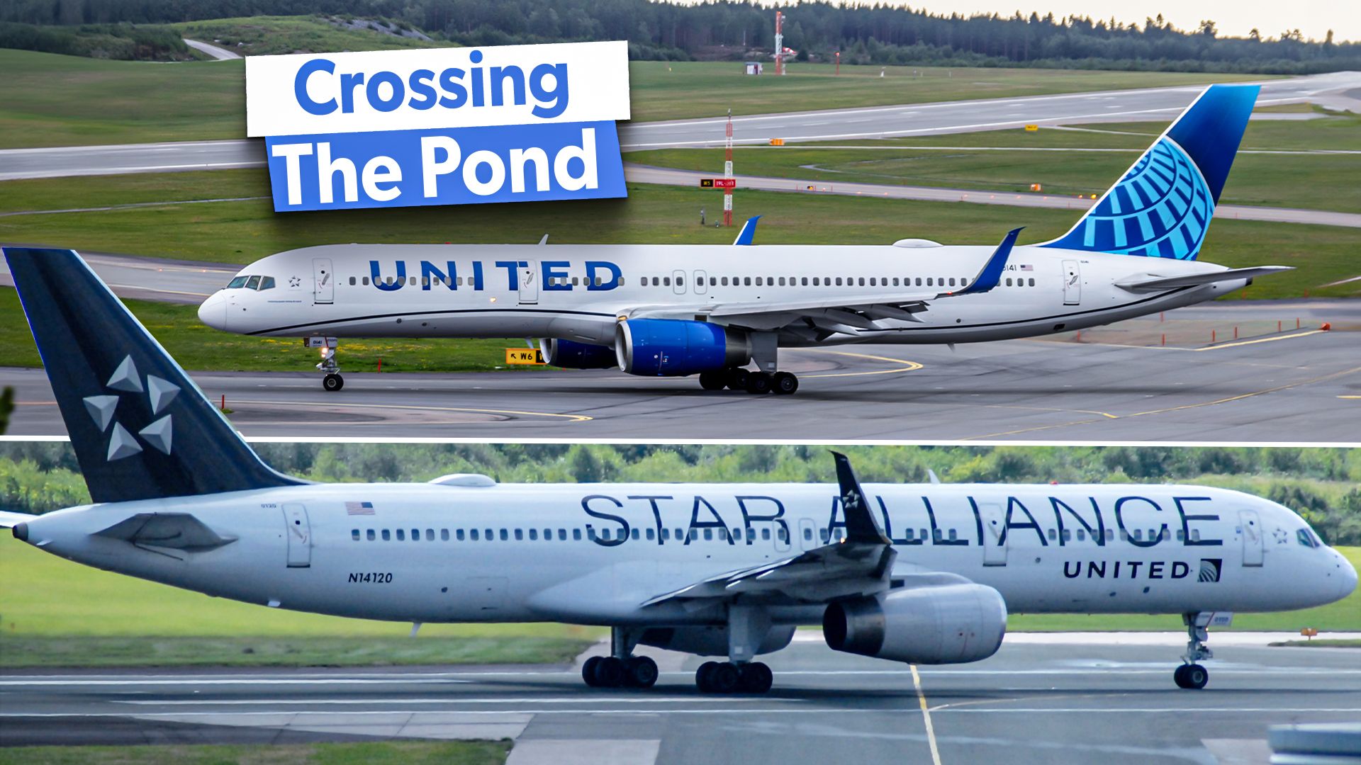 Untersucht: United Airlines 'Top 5 transatlantische Boeing 757 Strecken von verfügbaren Sitzmeilen