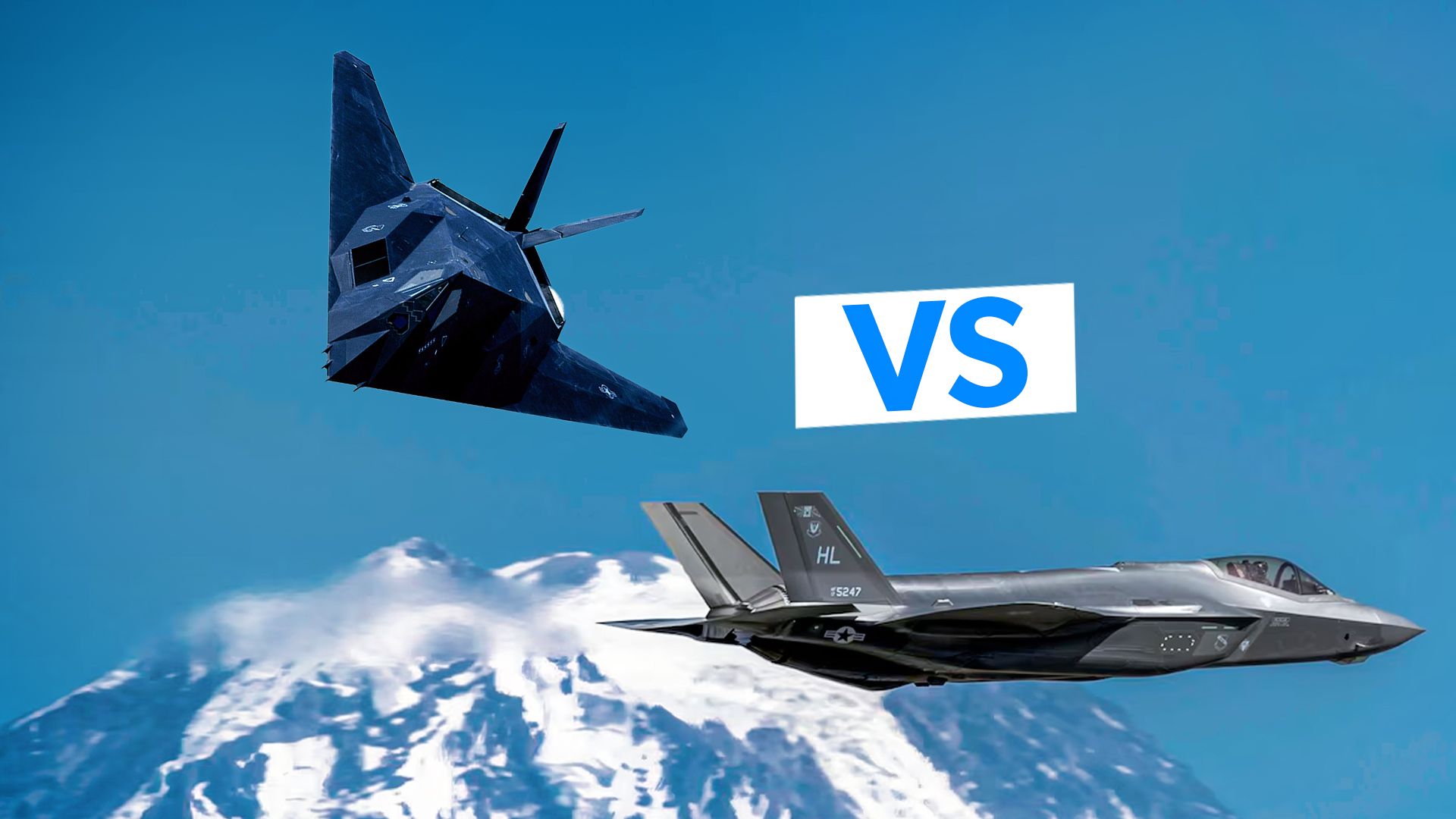F-35 Lightning II gegen F-117 Nighthawk: Stealth Fighter Showdown