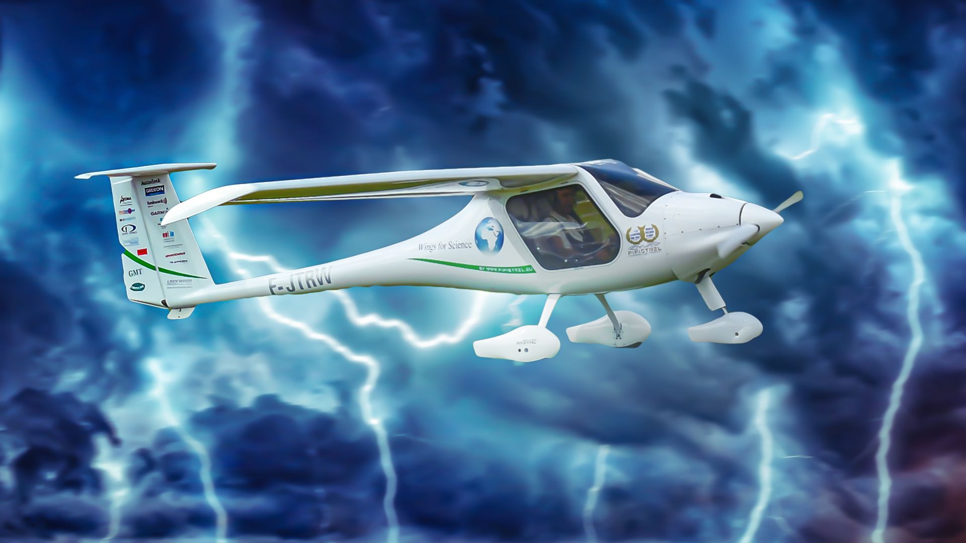 4 Flugzeuge mit festem Flügel, die elektrisch betrieben sind