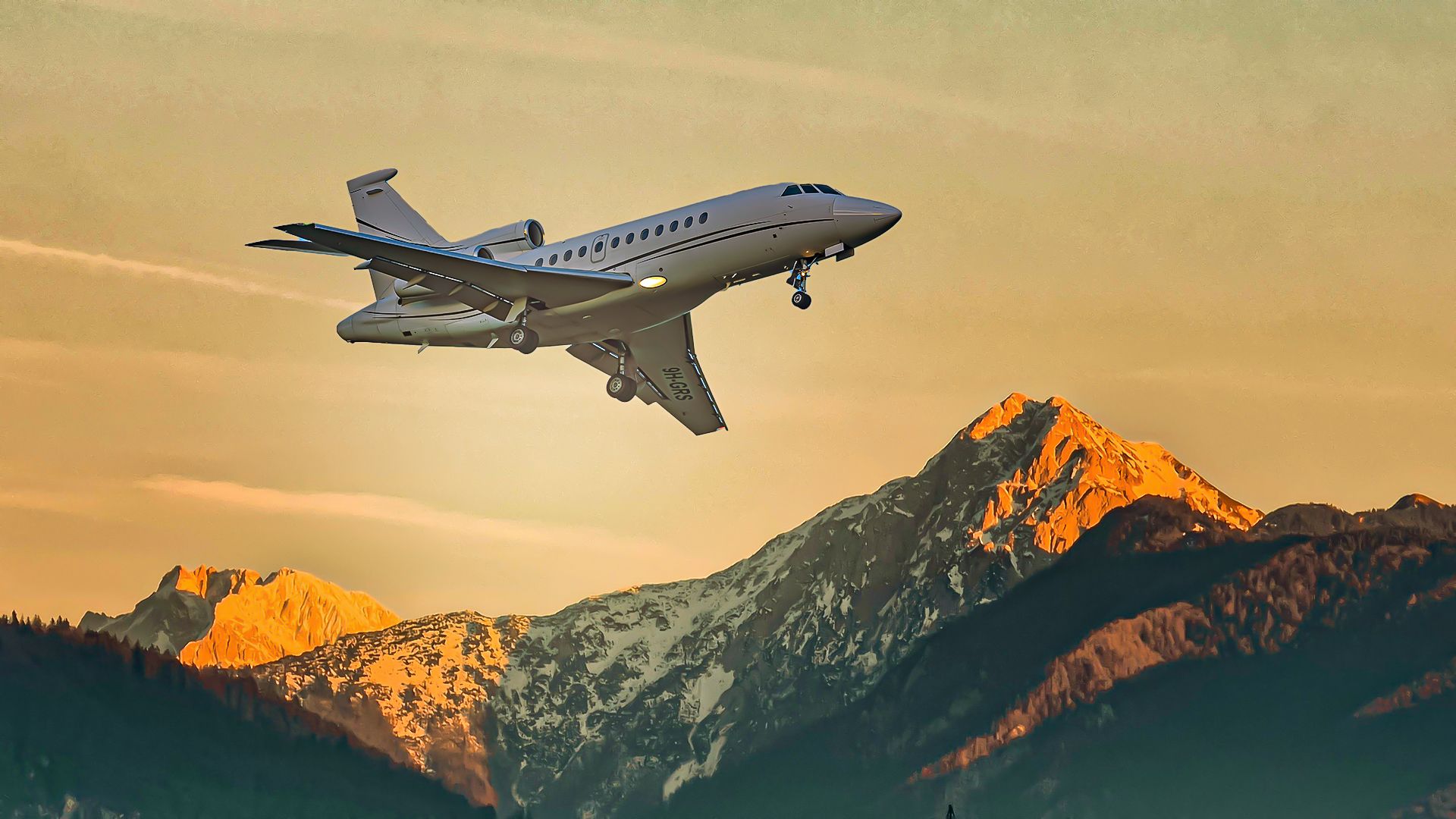 Richard Bransons eklektische private Flugzeugsammlung