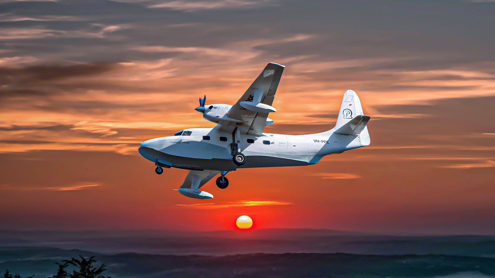 Betrachten Sie die Varianten der Grumman Waterbombers