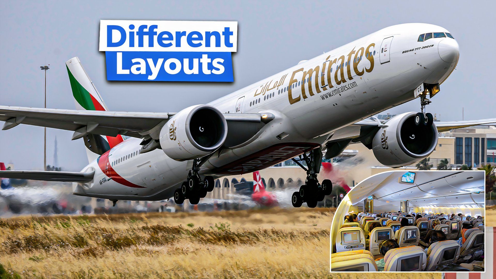 Untersucht: Emirates 'verschiedene Boeing 777 