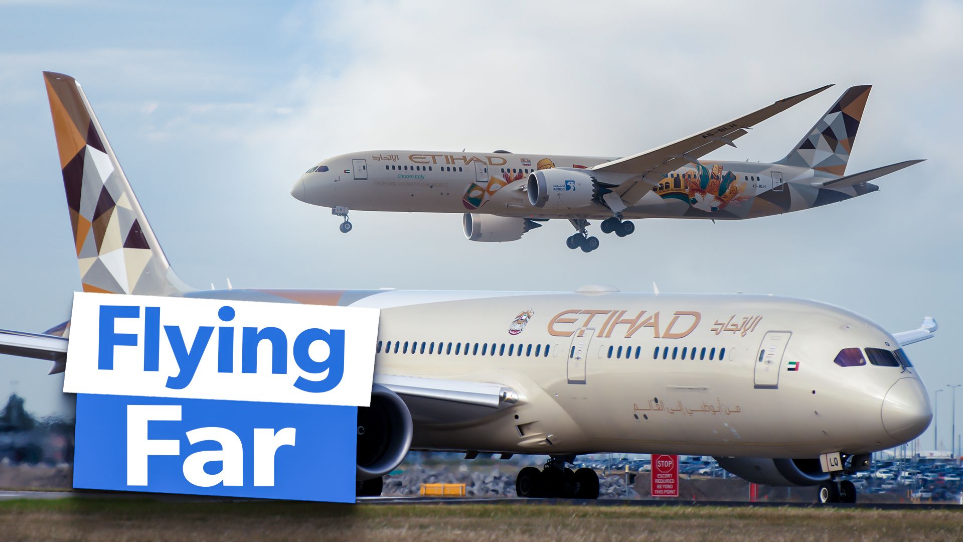 Top 5: Dies sind Etihad Airways 'längste Boeing 787 Dreamliner Routen