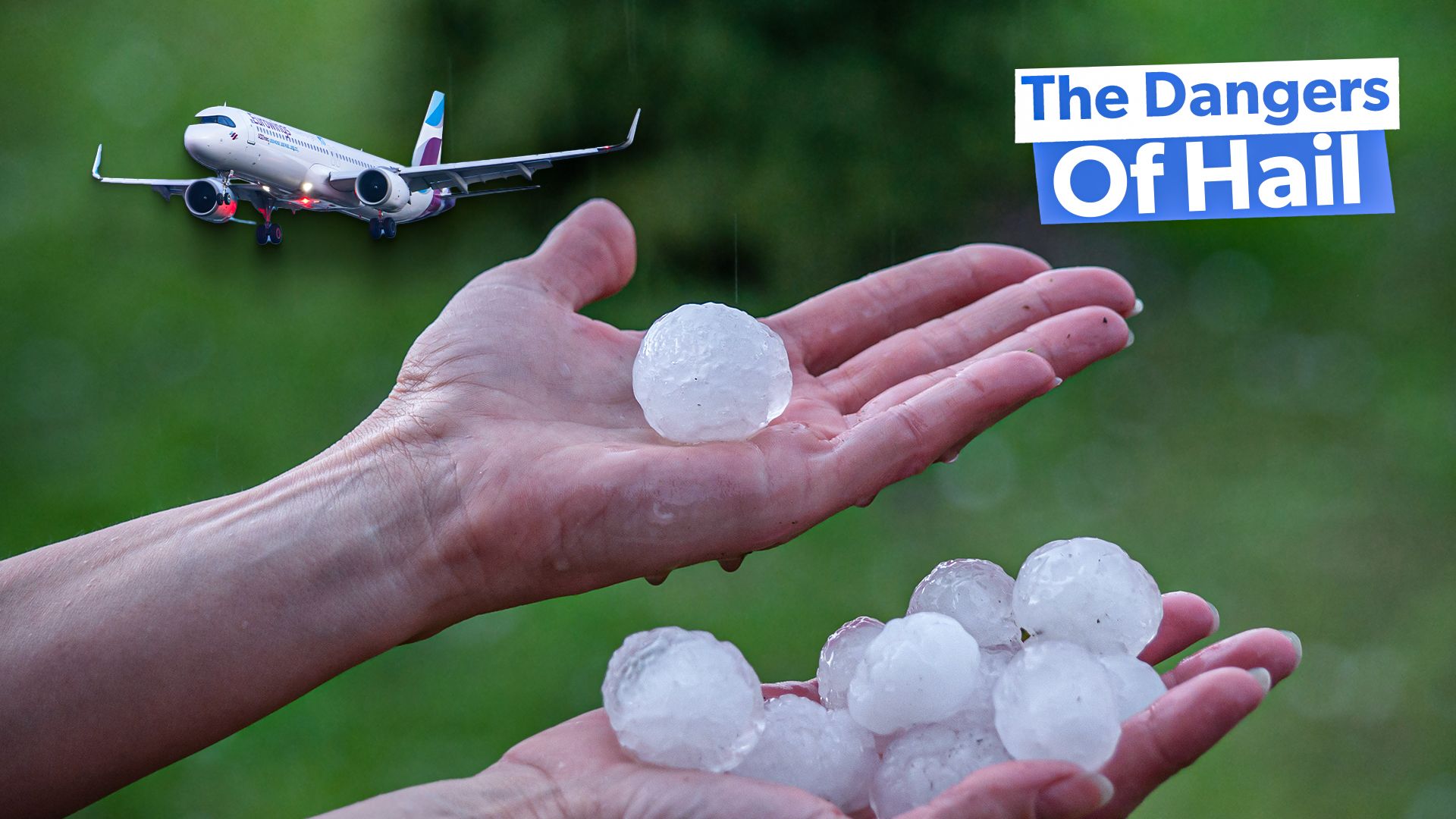 Untersucht: 5 Gründe, warum Hagel eine Gefahr für Flugzeuge darstellt
