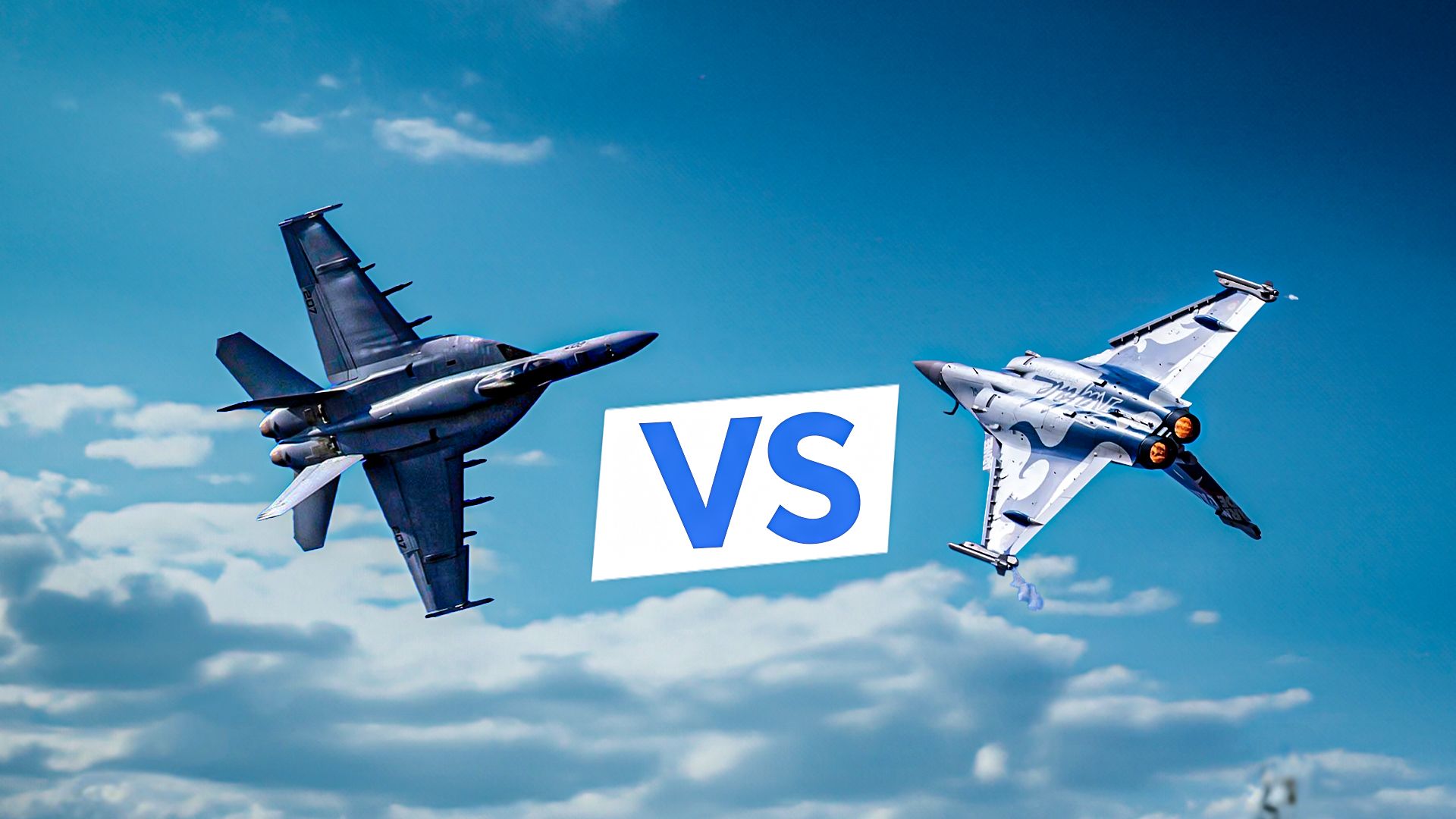 Boeing F/A-18 Super Hornet gegen Dassault Rafale: A Fighter Jet Showdown