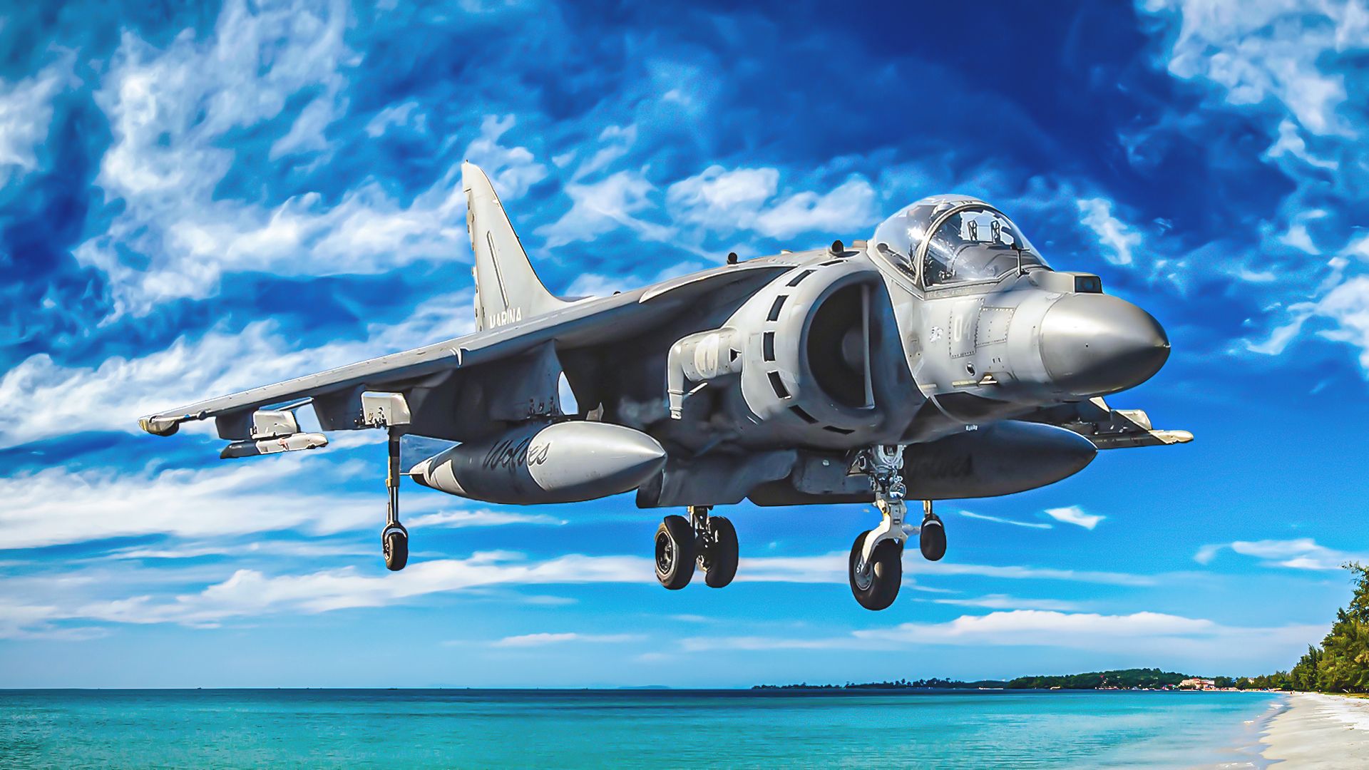 5 V/STOL-Funktionen des AV-8B Harrier II