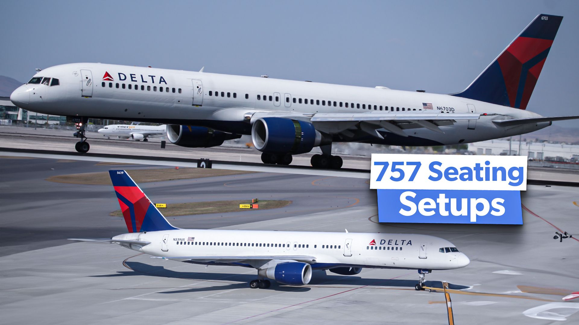 Eine kurze Anleitung zu Delta Air Lines 'verschiedenen Boeing 757