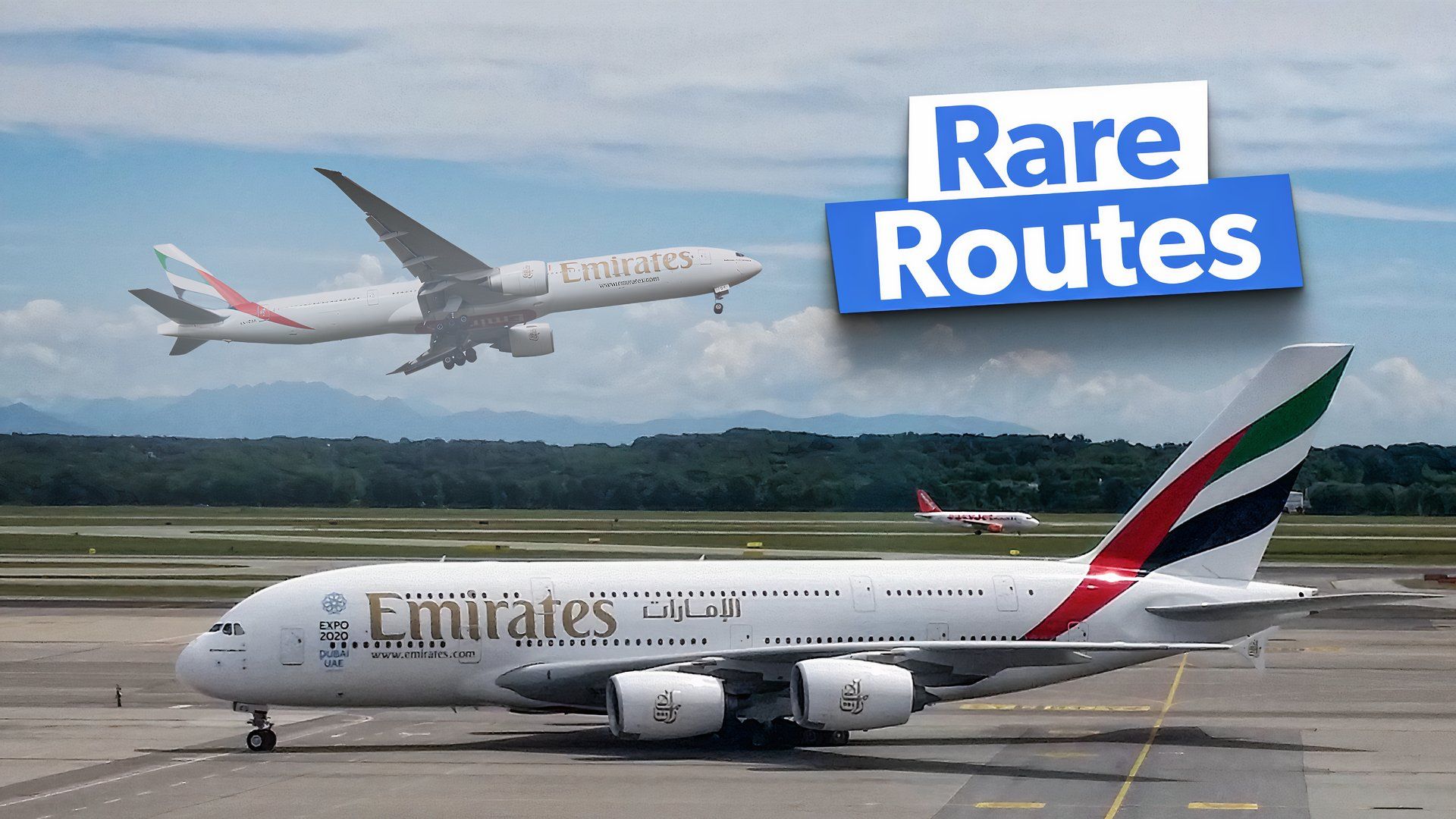 Niedrigere Frequenzen: Ein Blick auf die am wenigsten bedingten Routen von Emiraten