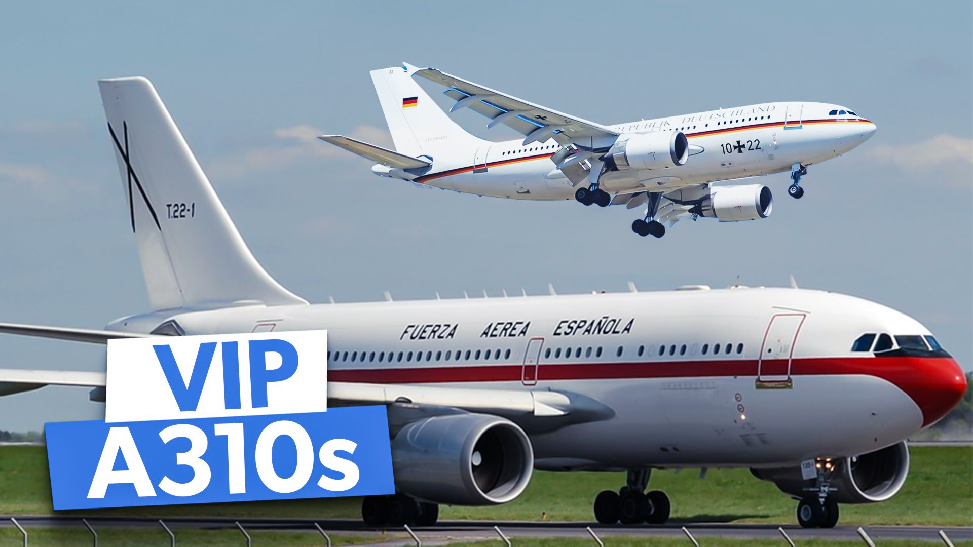 Die Staatsoberhäupter und andere Würdenträger, die den Airbus A310 für offizielle Reisen verwenden