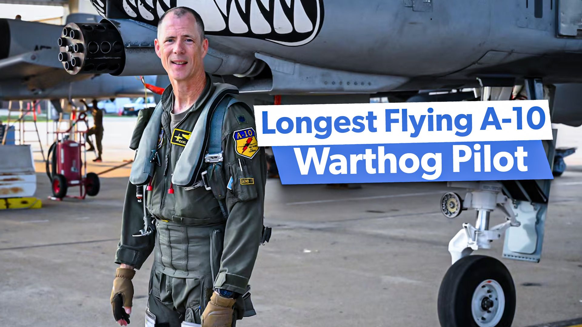 Lt. Colonel John 'Karl' Marks: Der am längsten fliegende A-10-Warthog-Pilot in der Geschichte der US Air Force
