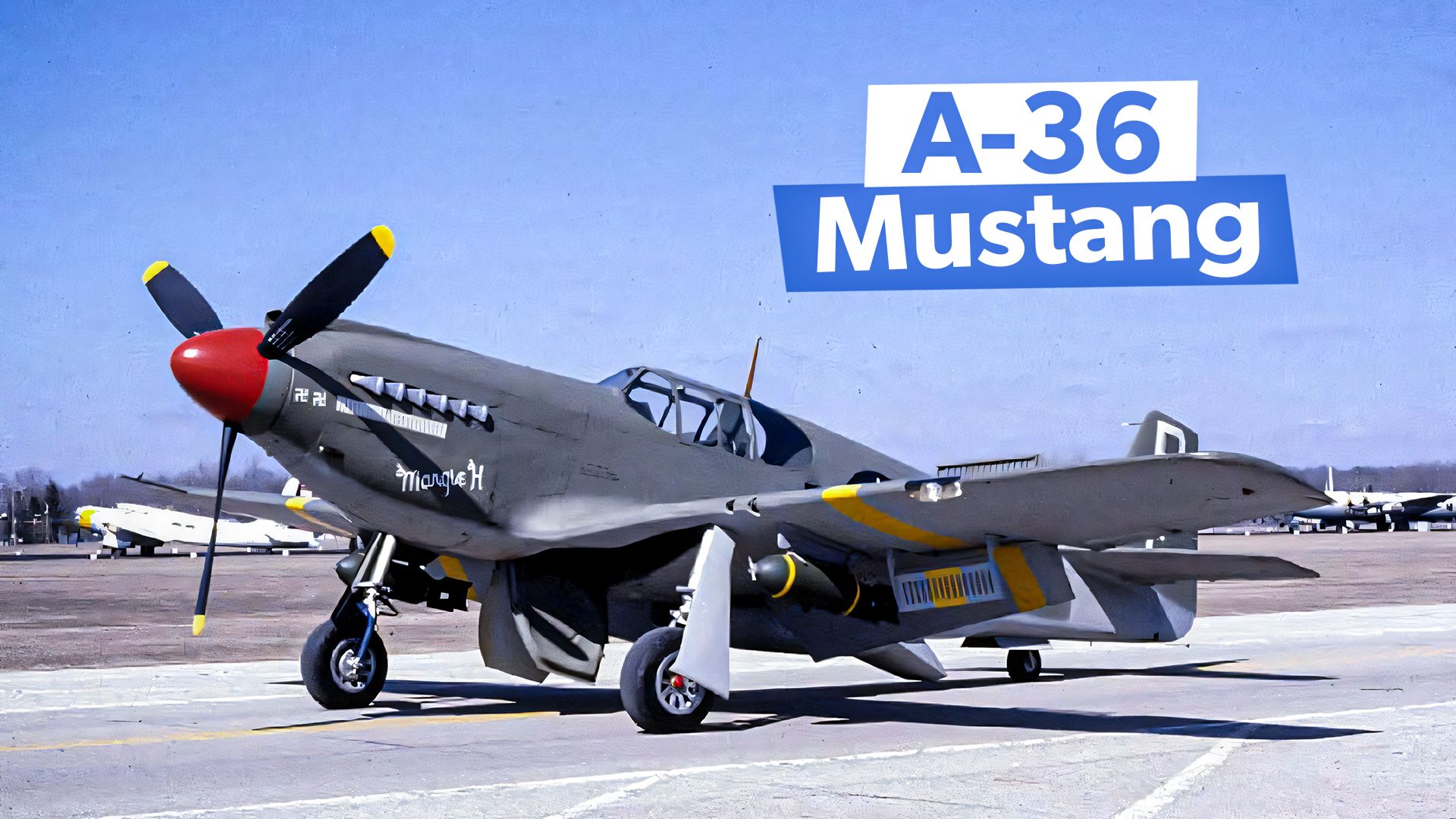 Was zu wissen: Die nordamerikanische A-36 Mustang Ground Attack P-51 Variante Nordamerikanische A-36