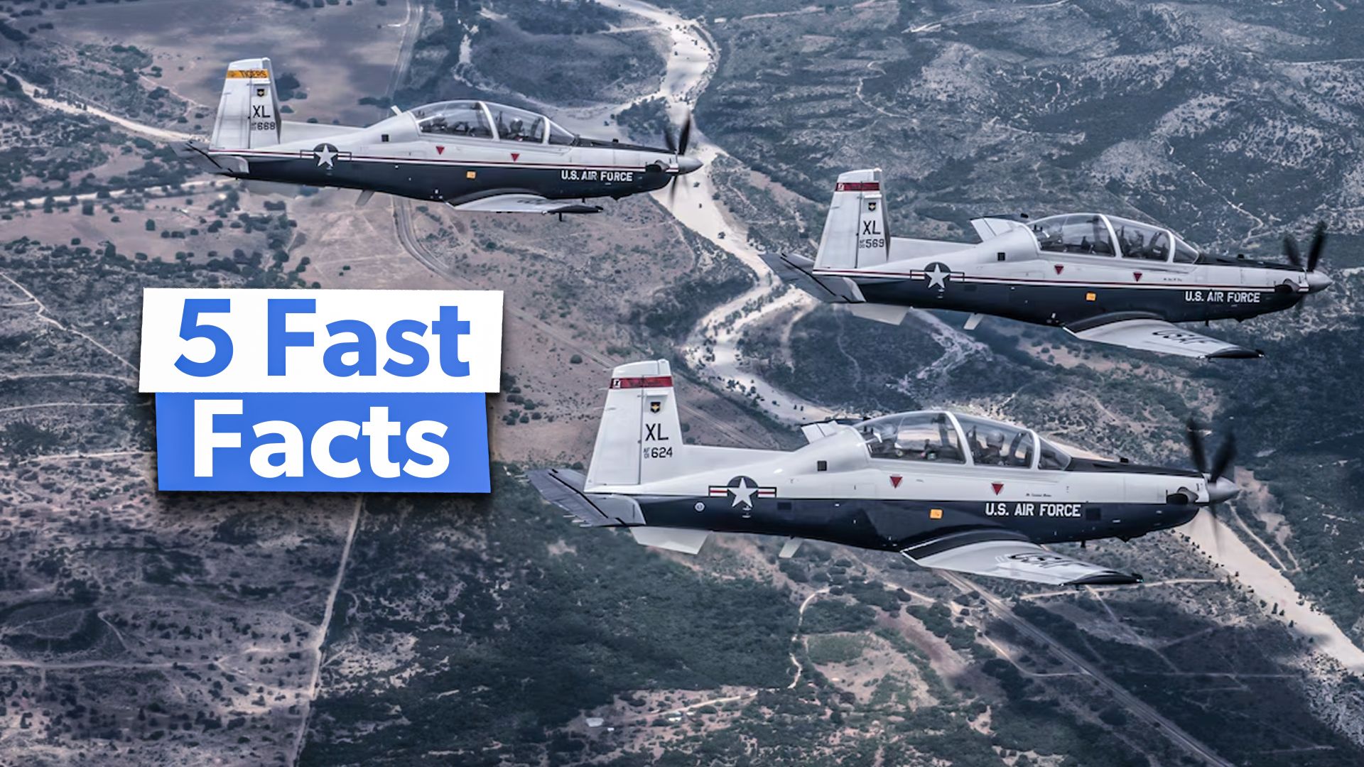 5 schnelle Fakten zum T-6 Texan II US Air Force Trainer