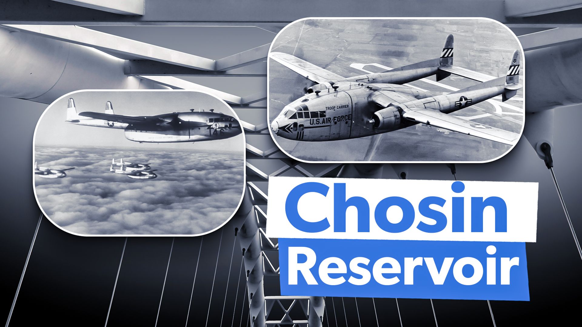 Chosin Reservoir: Wie der Fairchild C-119 Flying Boxcar eine Brücke fallen ließ, um gefangene Truppen zu sparen