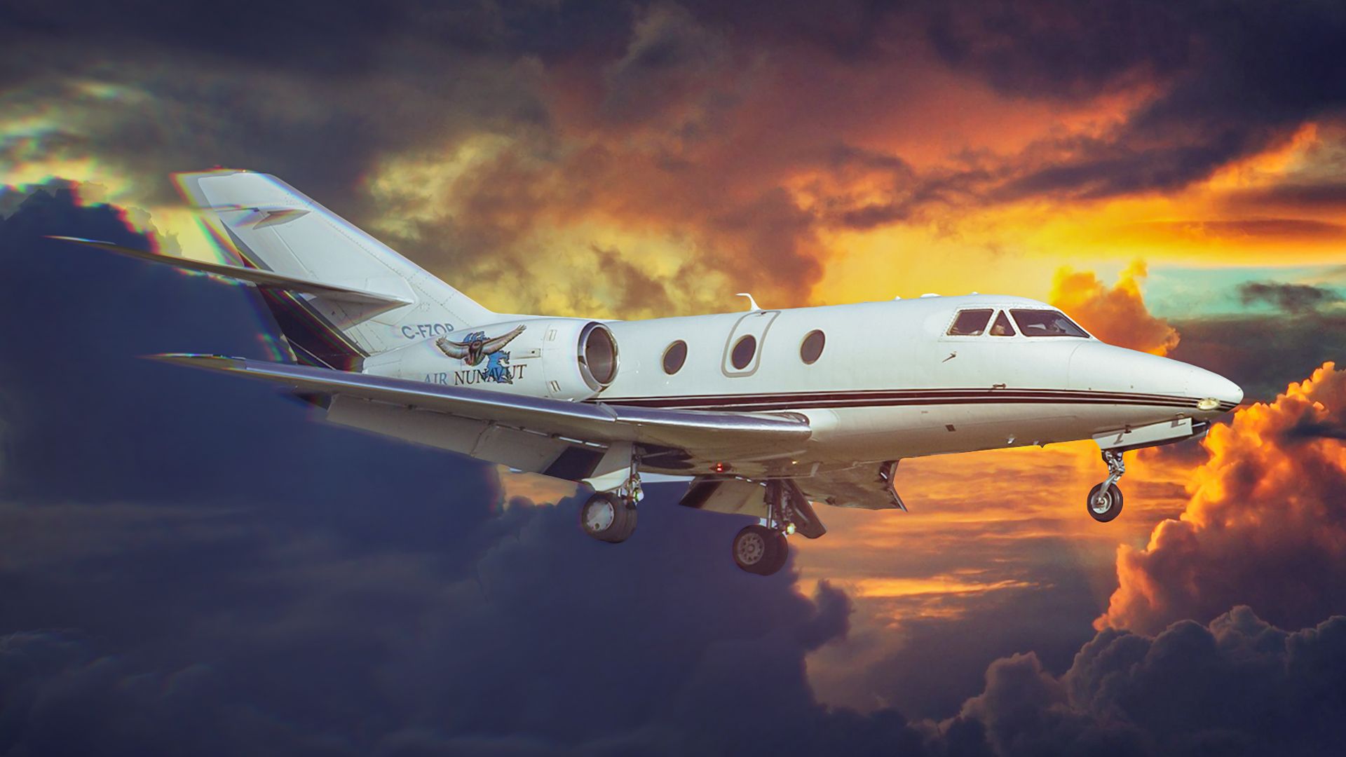 Early Business Jet: 5 Bemerkenswerte Designfunktionen auf dem Dassault Falcon 10