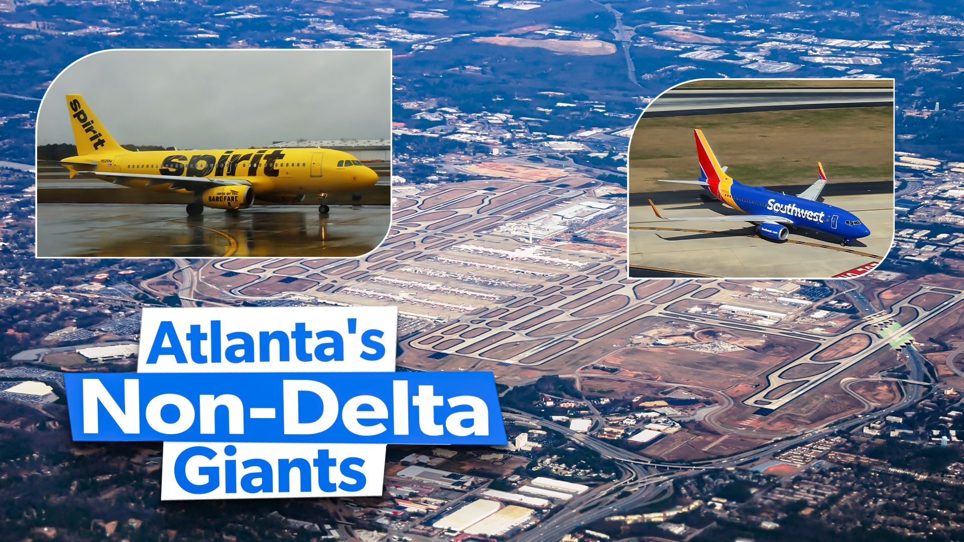 Nicht nur Delta: 5 weitere Fluggesellschaften, die auch am Flughafen Atlanta eine erhebliche Präsenz haben
