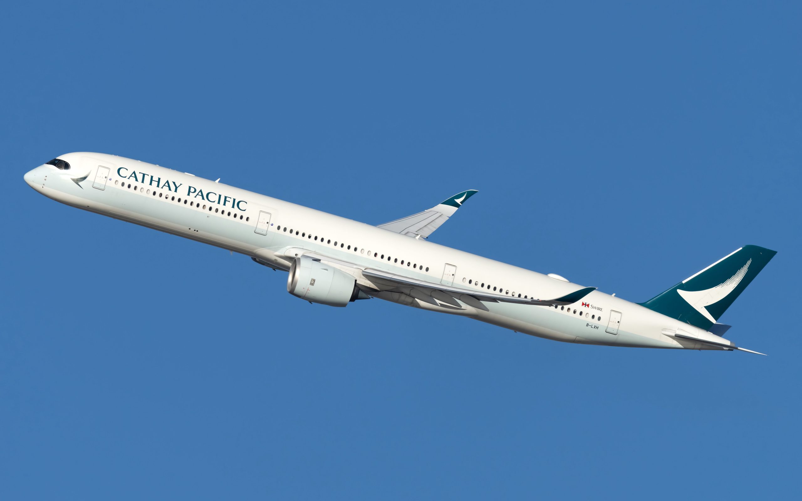 Cathay Pacific storniert Airbus A350 Flüge fällige Motorkomponentenausfall Inspektionen