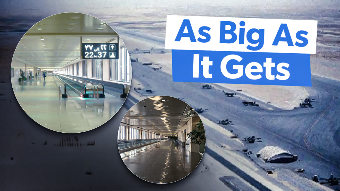 Die größte der Welt: 5 schnelle Fakten über den internationalen Flughafen King Fahd King Fahd in Saudi 