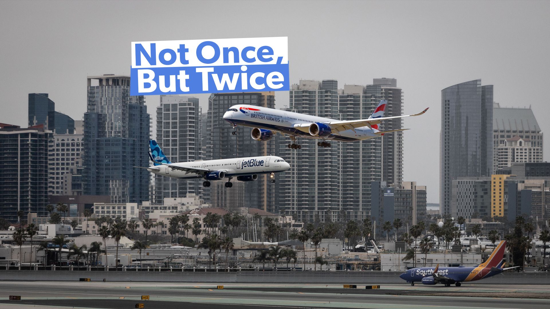 Doppelte Umleitungen sind die Flugstörungen, die niemand will