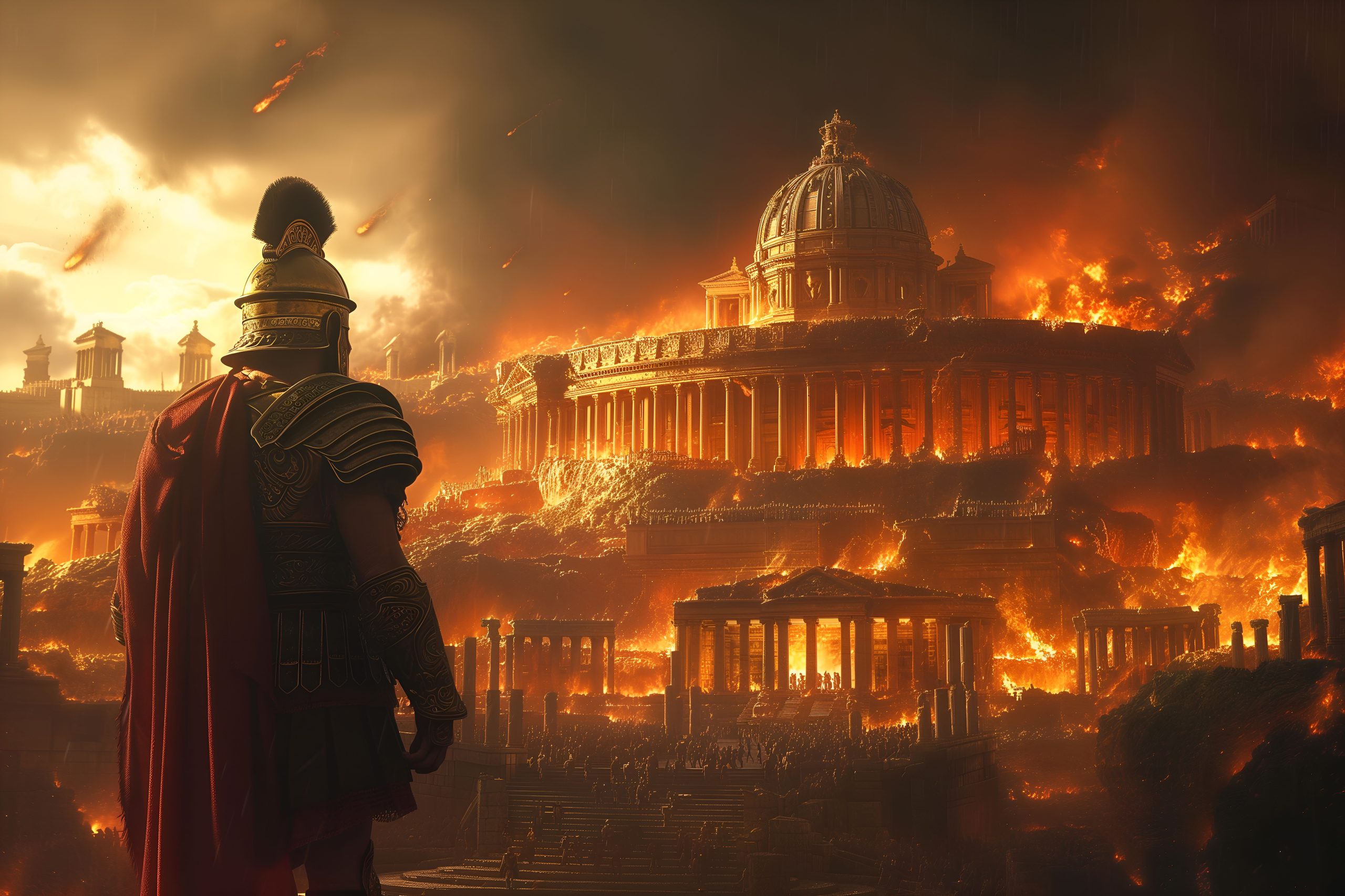 Ein neuer Grund für den Fall des Römischen Reiches war „der Strohhalm, der den Rücken des Kamels gebrochen hat“.