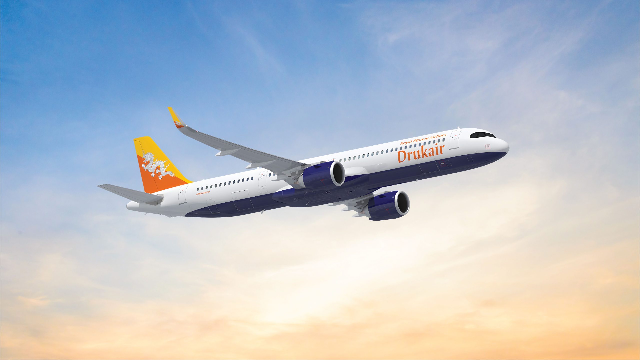 DRUKAIR SIGNS MOU für 3 Airbus A320neo &amp; 2 A321XLRS in Farnborough Airshow