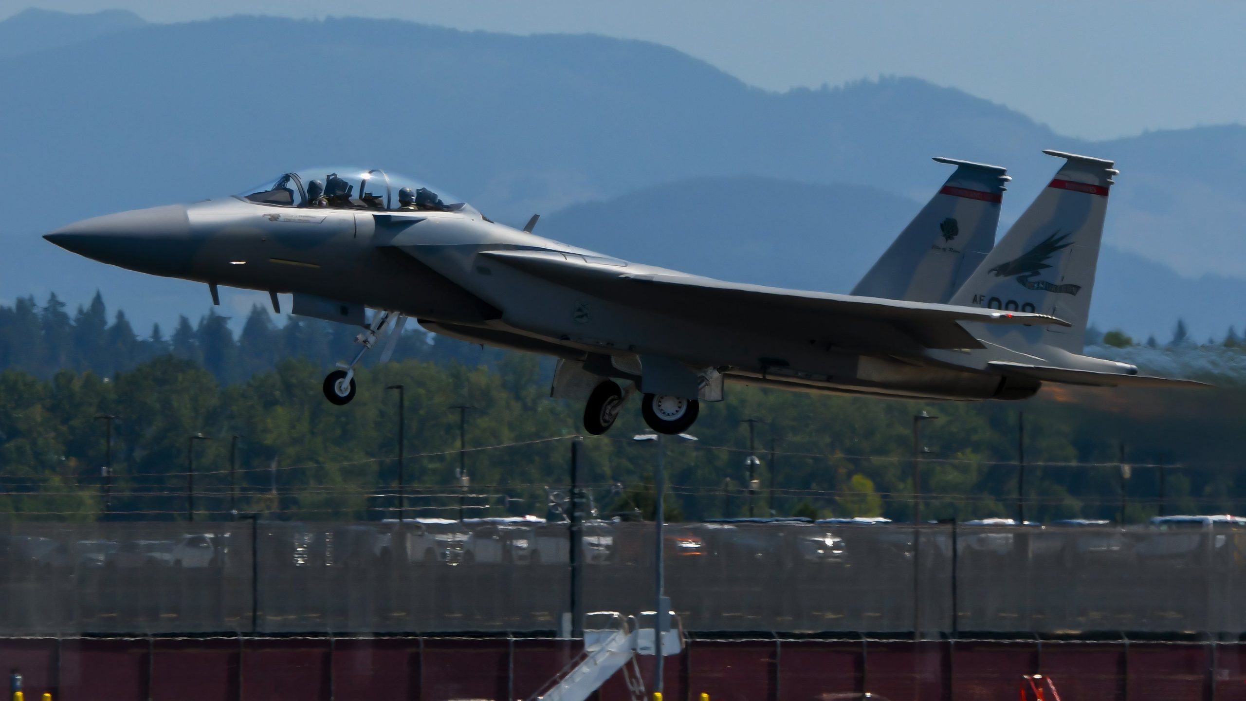 142. Flügel erhält ein neues Flaggschiff F-15ex Eagle II in Portland
