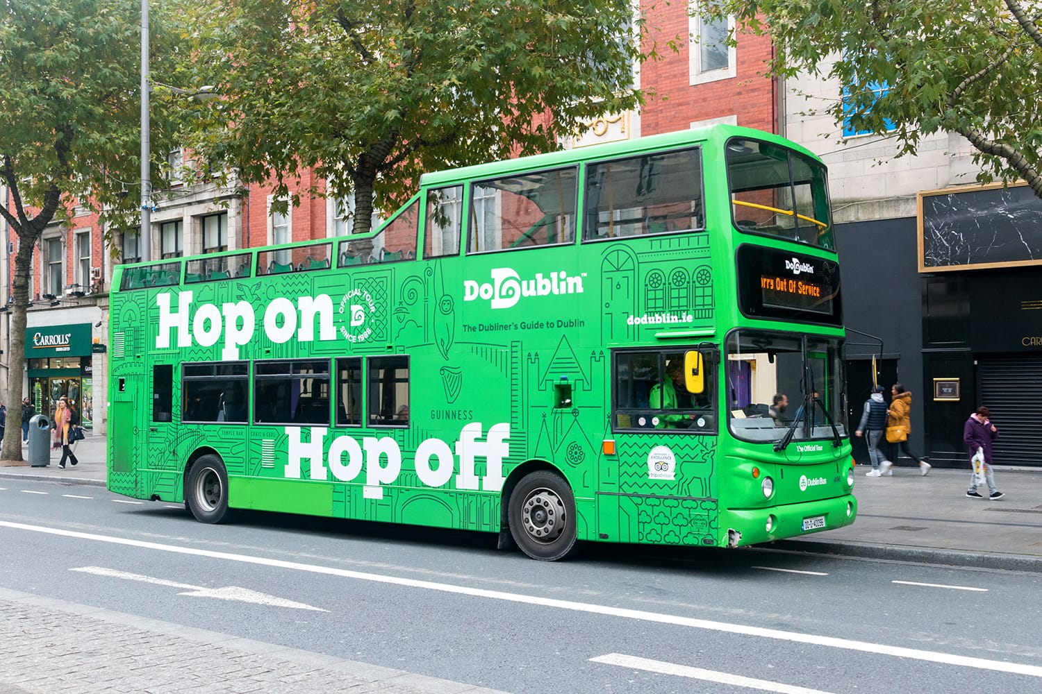 3 beste Hop-Off-Bus-Touren in Dublin