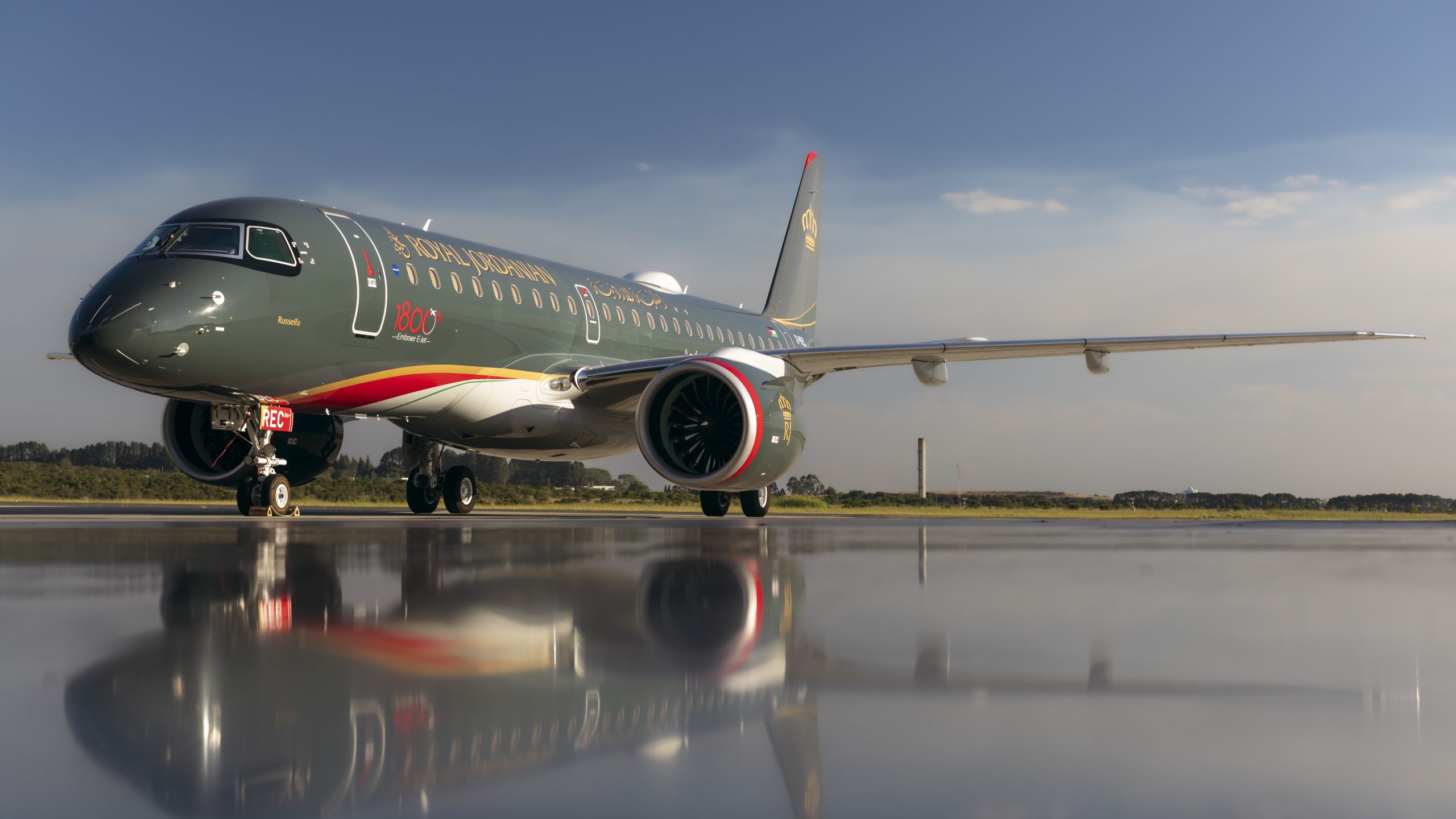 Royal Jordanian verschwendet keine Zeit damit, seinen neuen Embraer E2 in Dienst zu bringen