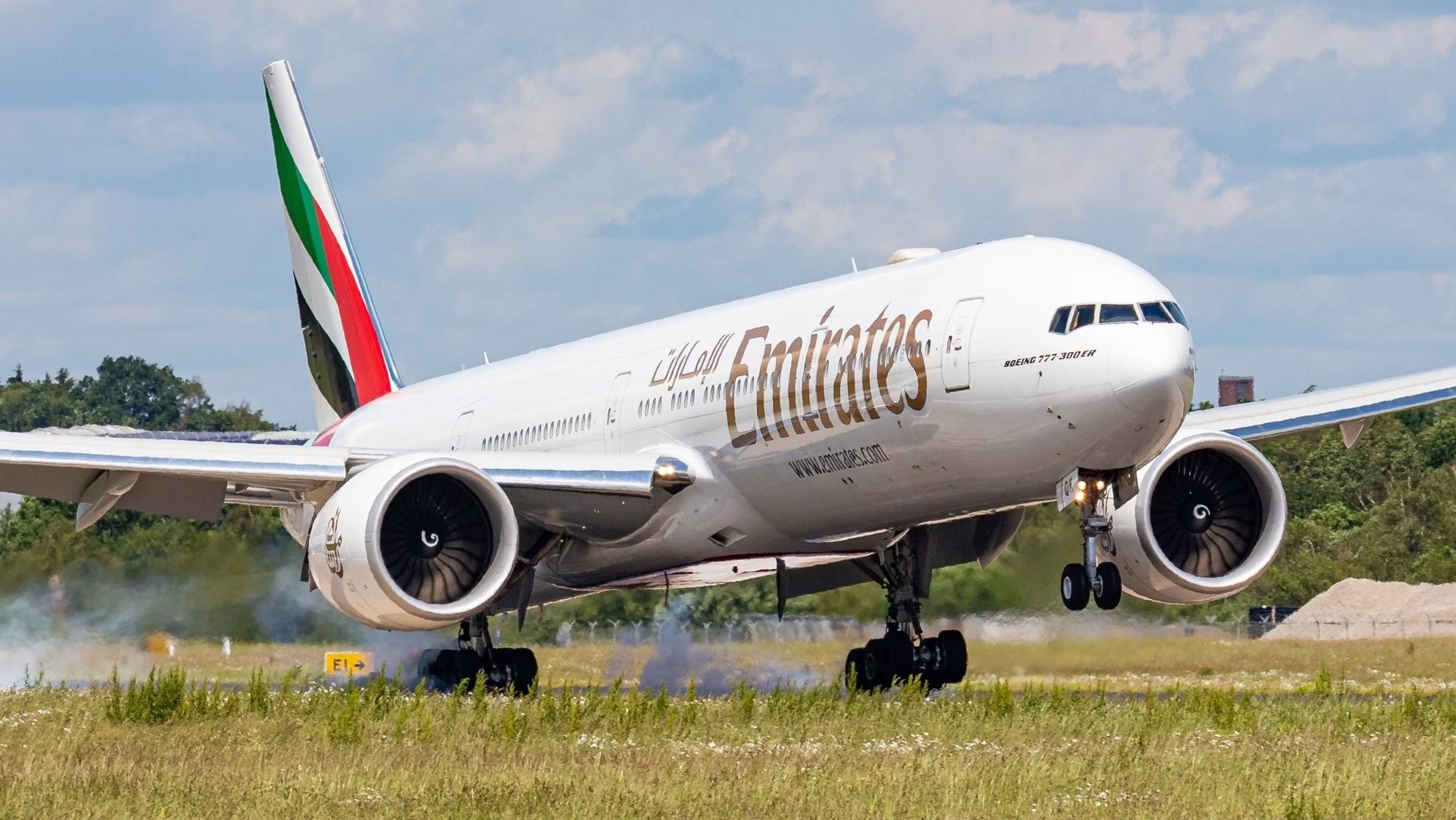 Emirates Boeing 777 addieren Johannesburg die vierte tägliche täglich